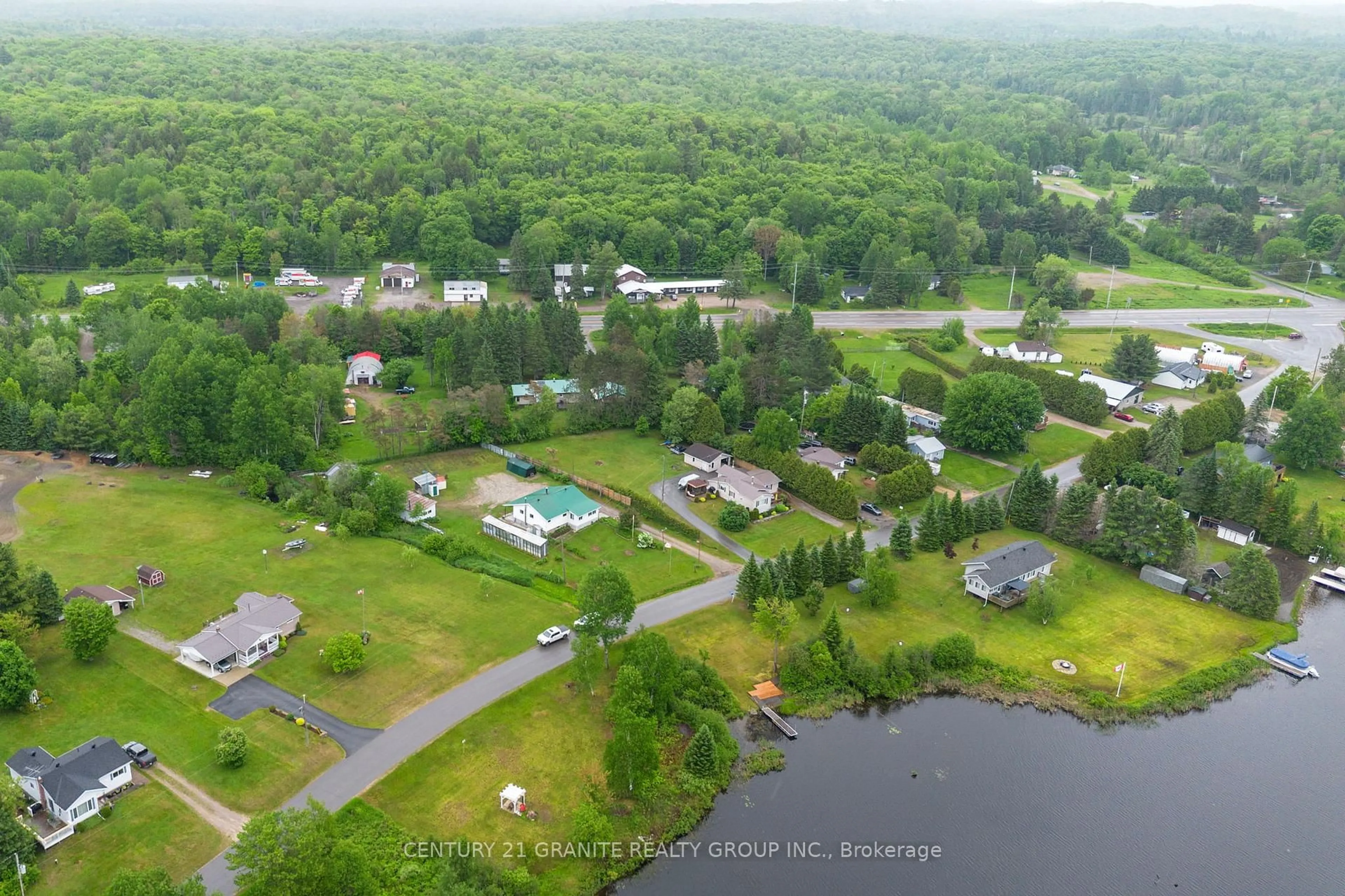 A pic from outside/outdoor area/front of a property/back of a property/a pic from drone, water/lake/river/ocean view for 58 Paudash Lake Rd, Bancroft Ontario K0L 1C0