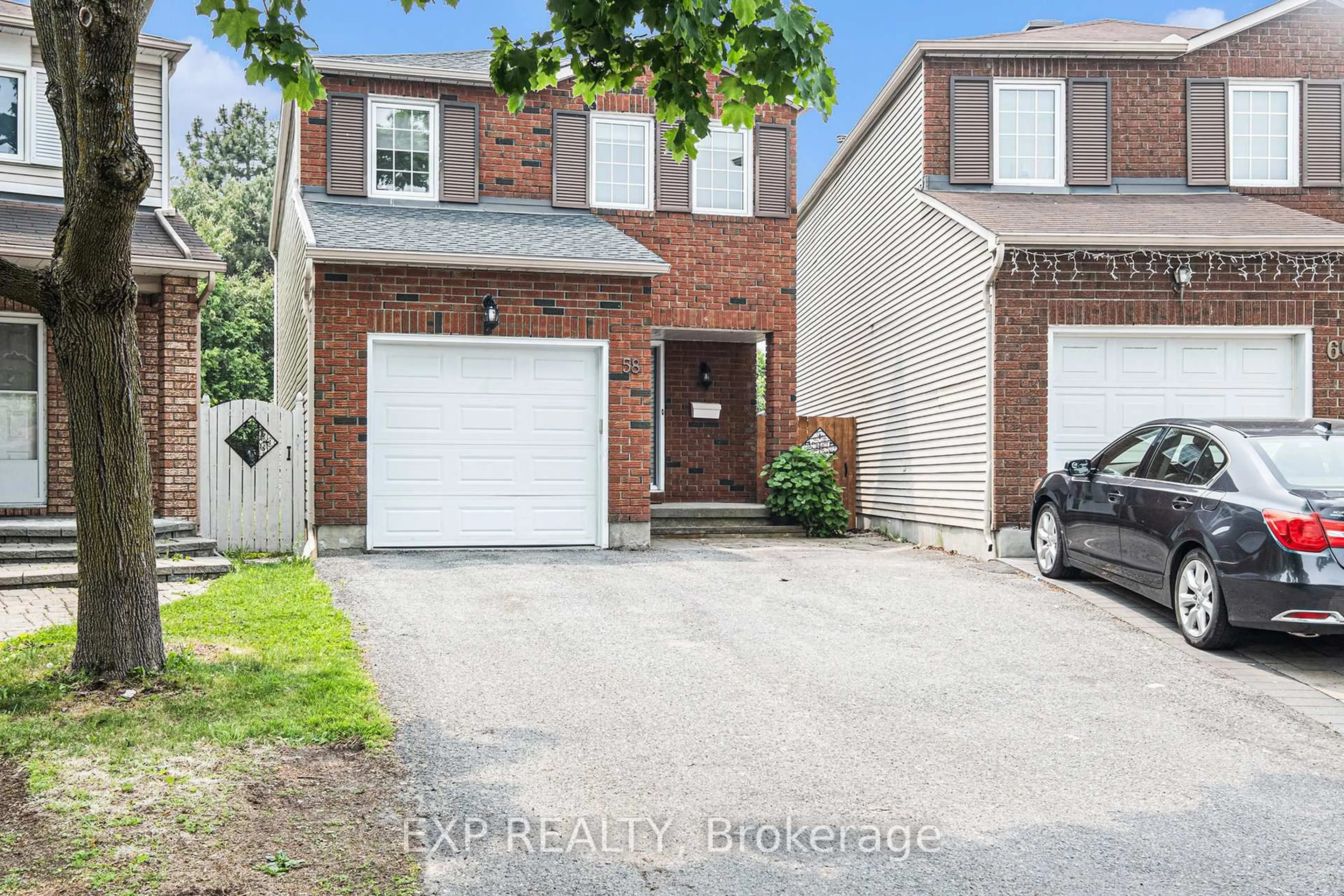 Home with brick exterior material, street for 58 Raj Terr, Ottawa Ontario K1G 4T6