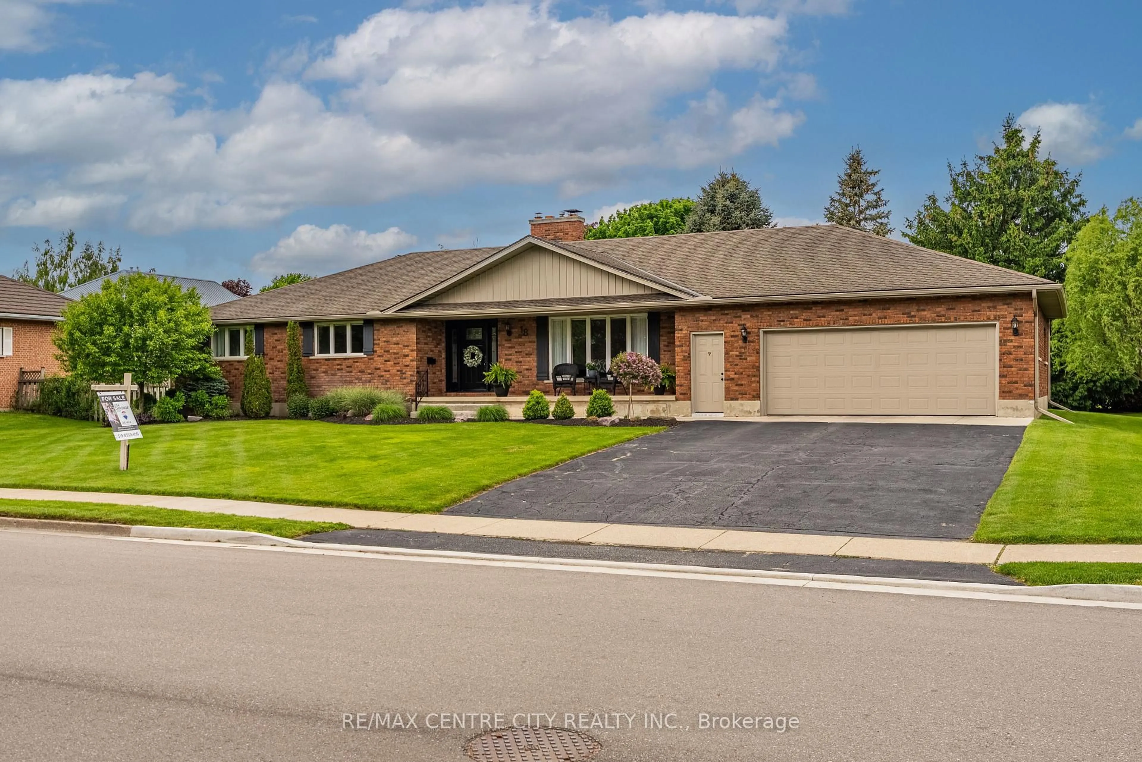 Home with brick exterior material, street for 18 Fath Ave, Aylmer Ontario N5H 1V8