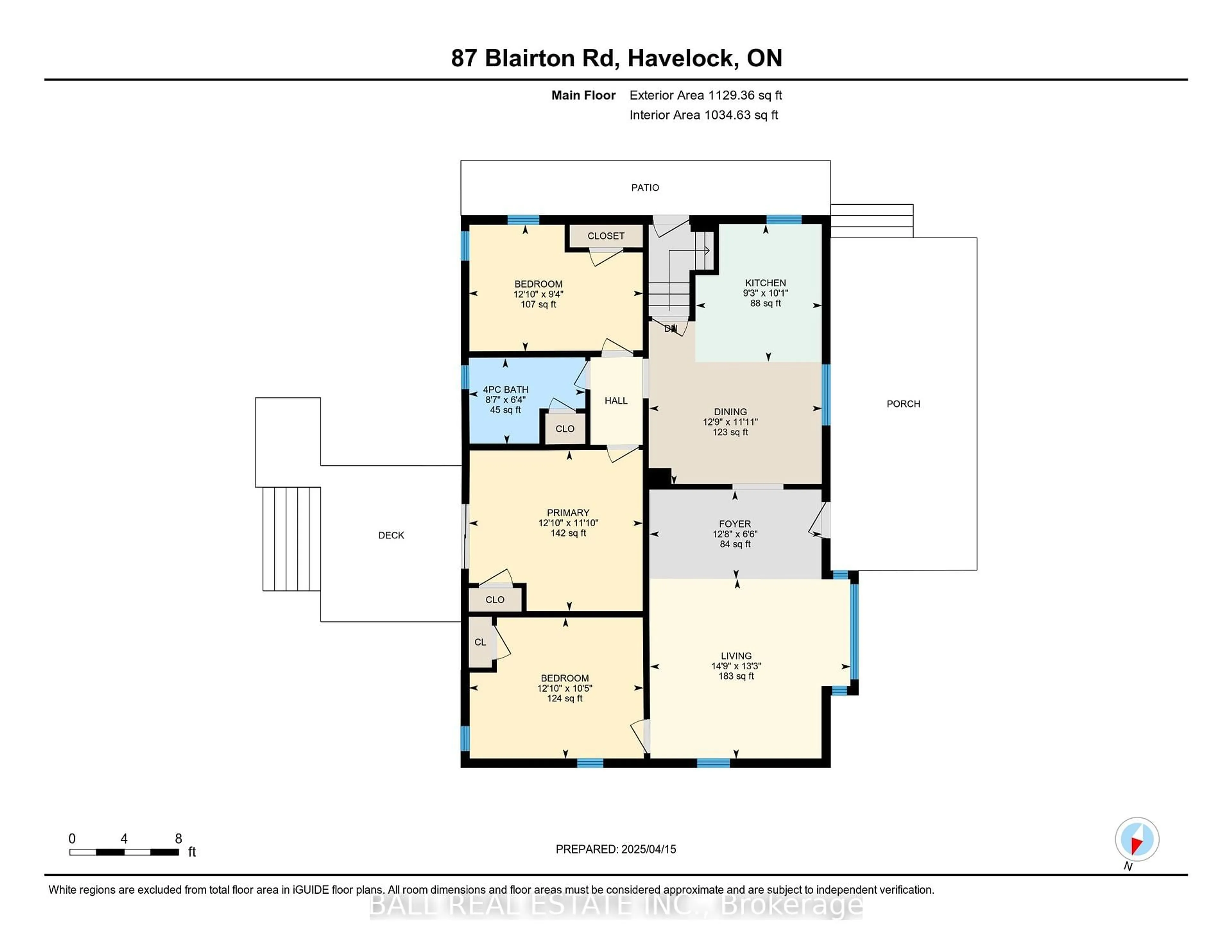 Floor plan for 87 Blairton Rd, Havelock-Belmont-Methuen Ontario K0L 1Z0