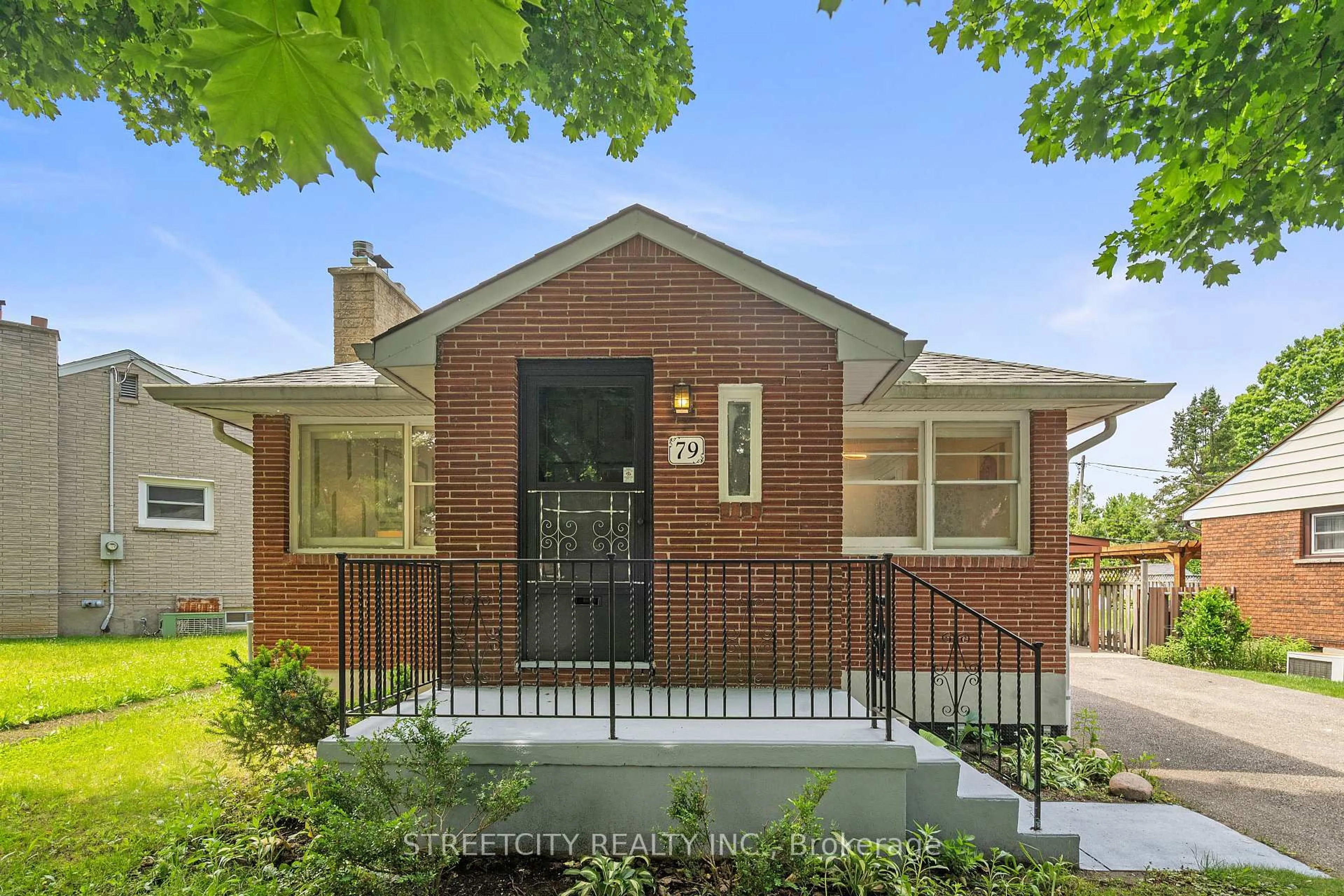 Home with brick exterior material, street for 79 Glass Ave, London East Ontario N5W 1Z8