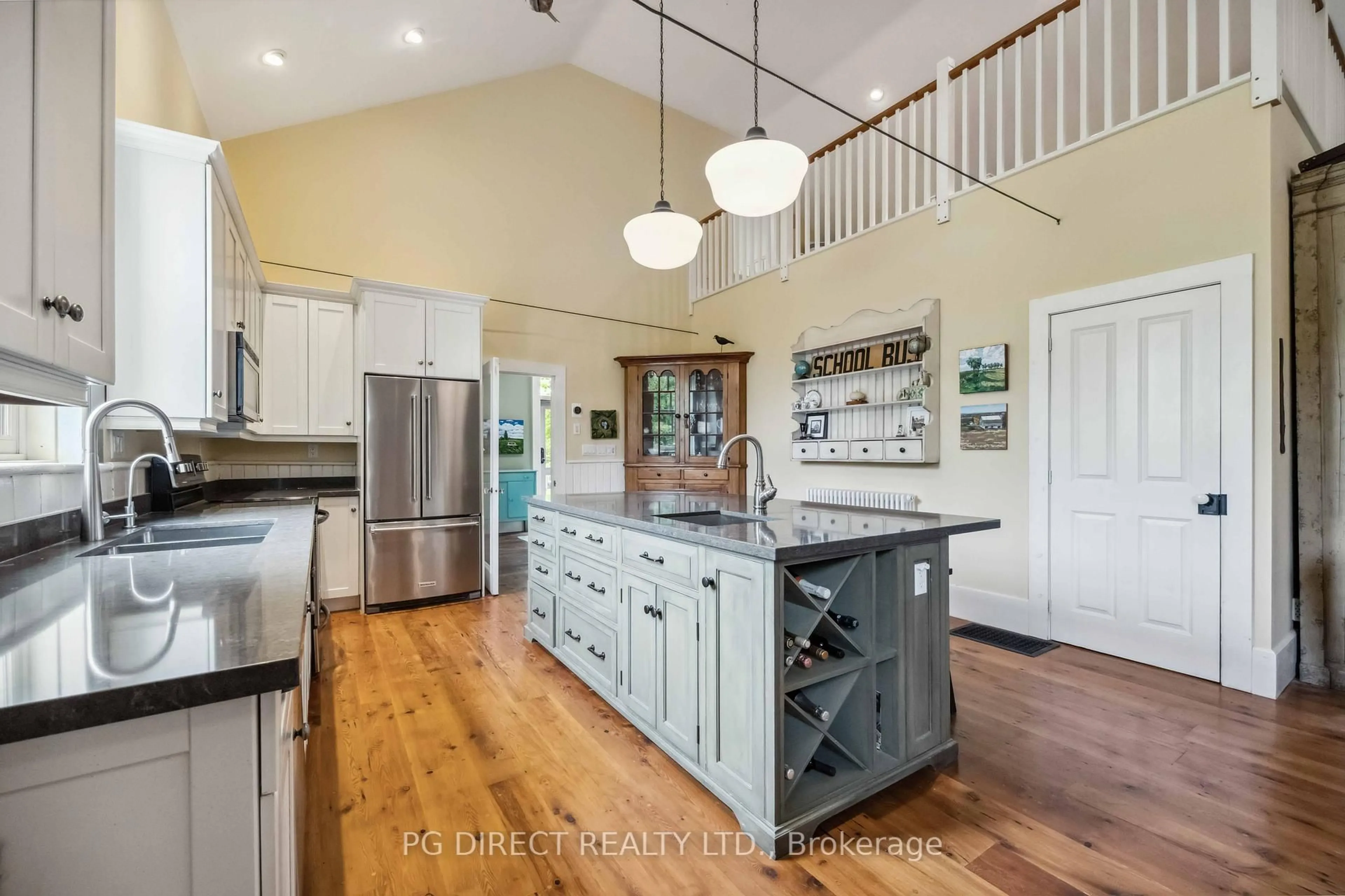 Open concept kitchen, unknown for 553763 Road 55, Grey Highlands Ontario N0C 1J0
