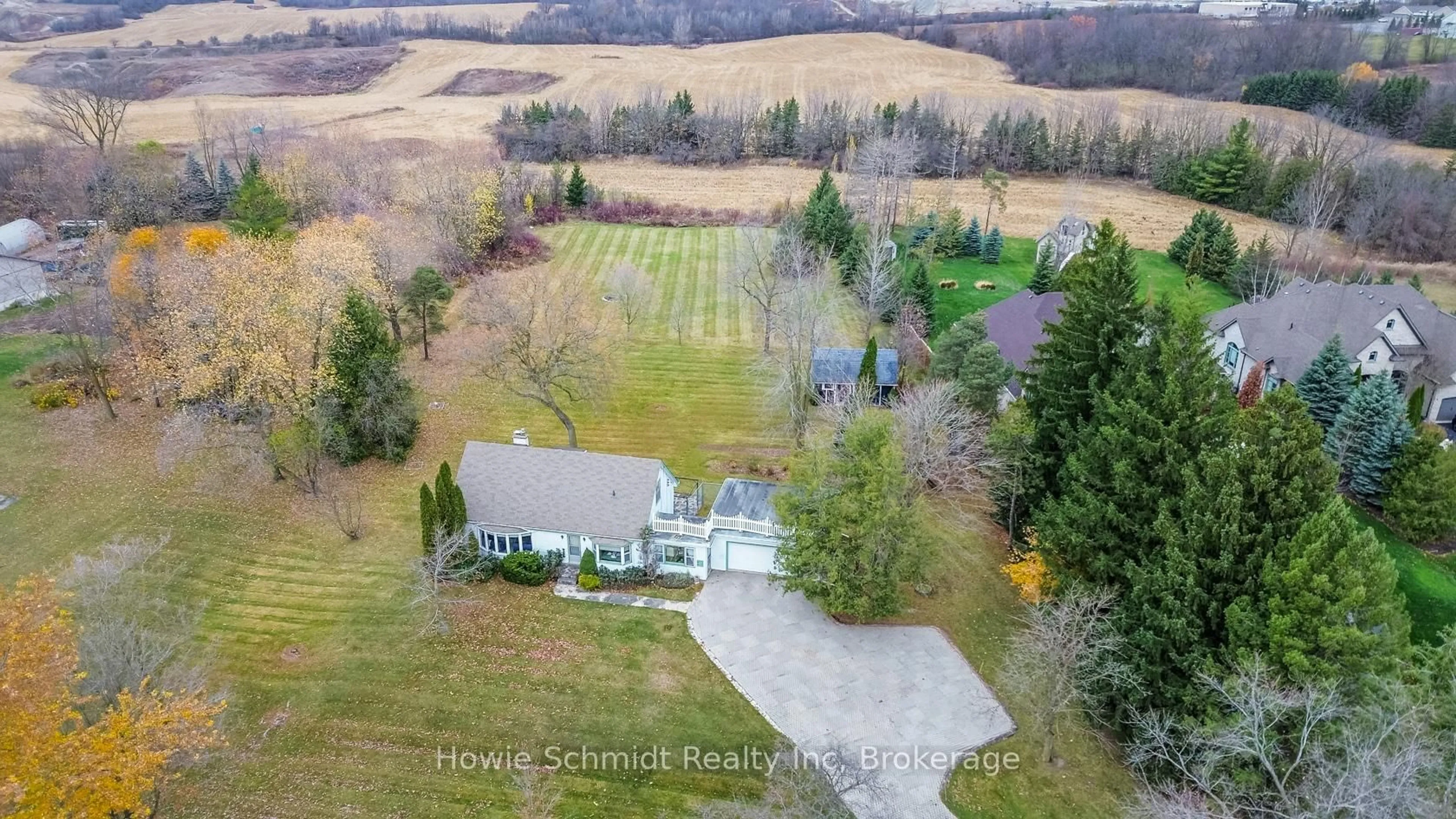 A pic from outside/outdoor area/front of a property/back of a property/a pic from drone, unknown for 2342 Snyders Rd, Wilmot Ontario N0B 2H0