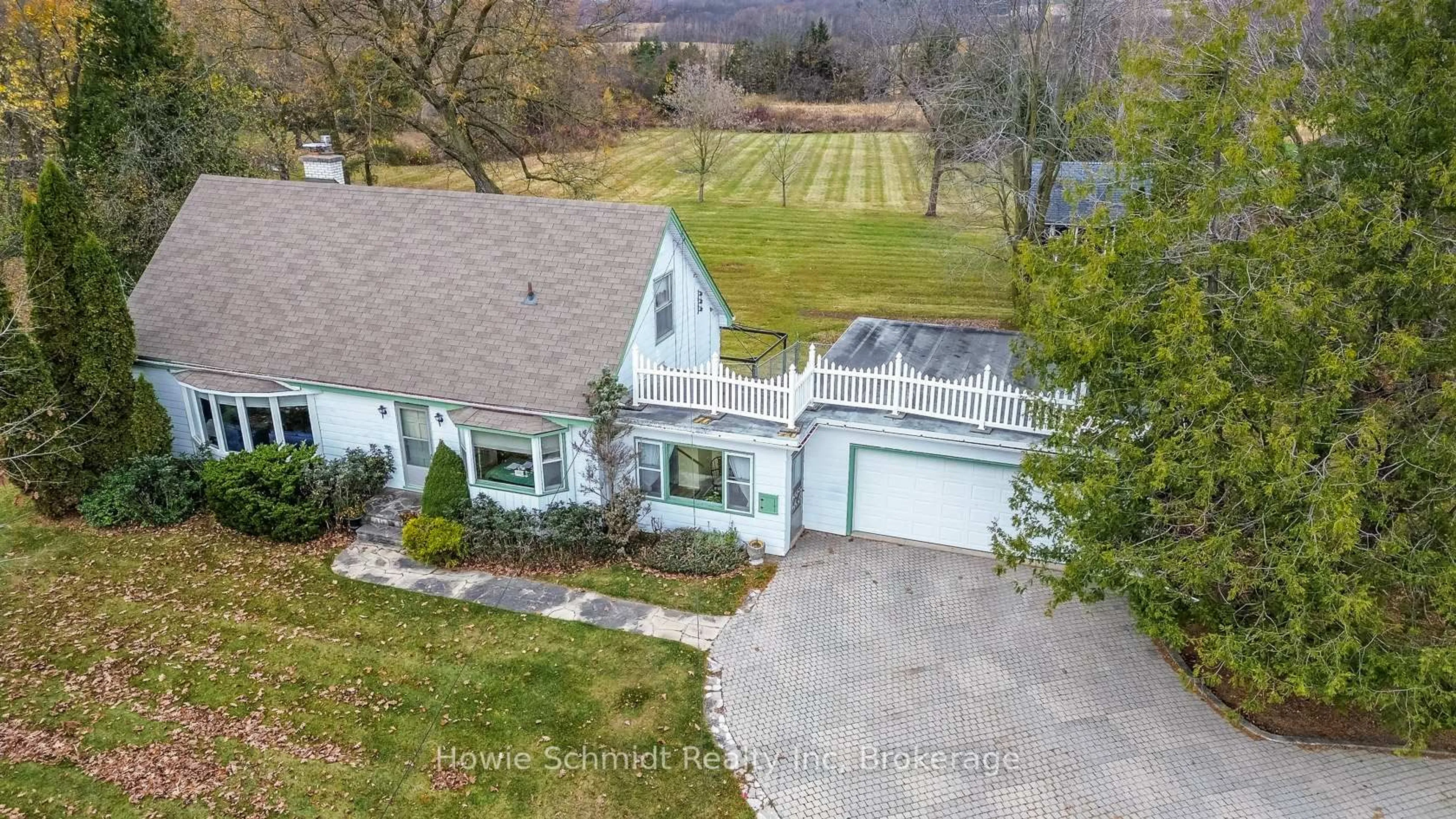 A pic from outside/outdoor area/front of a property/back of a property/a pic from drone, water/lake/river/ocean view for 2342 Snyders Rd, Wilmot Ontario N0B 2H0