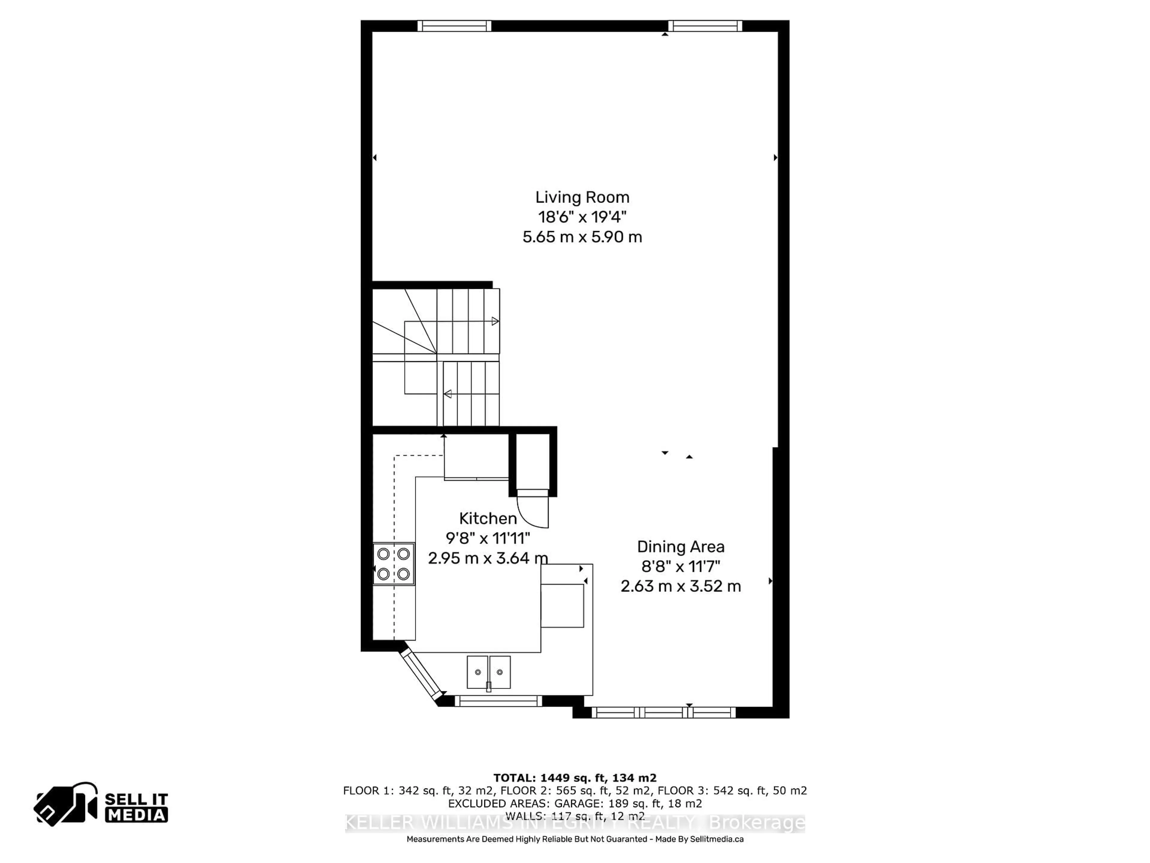 Floor plan for 1936 Riviera Terr #5, Clarence-Rockland Ontario K4K 1J4