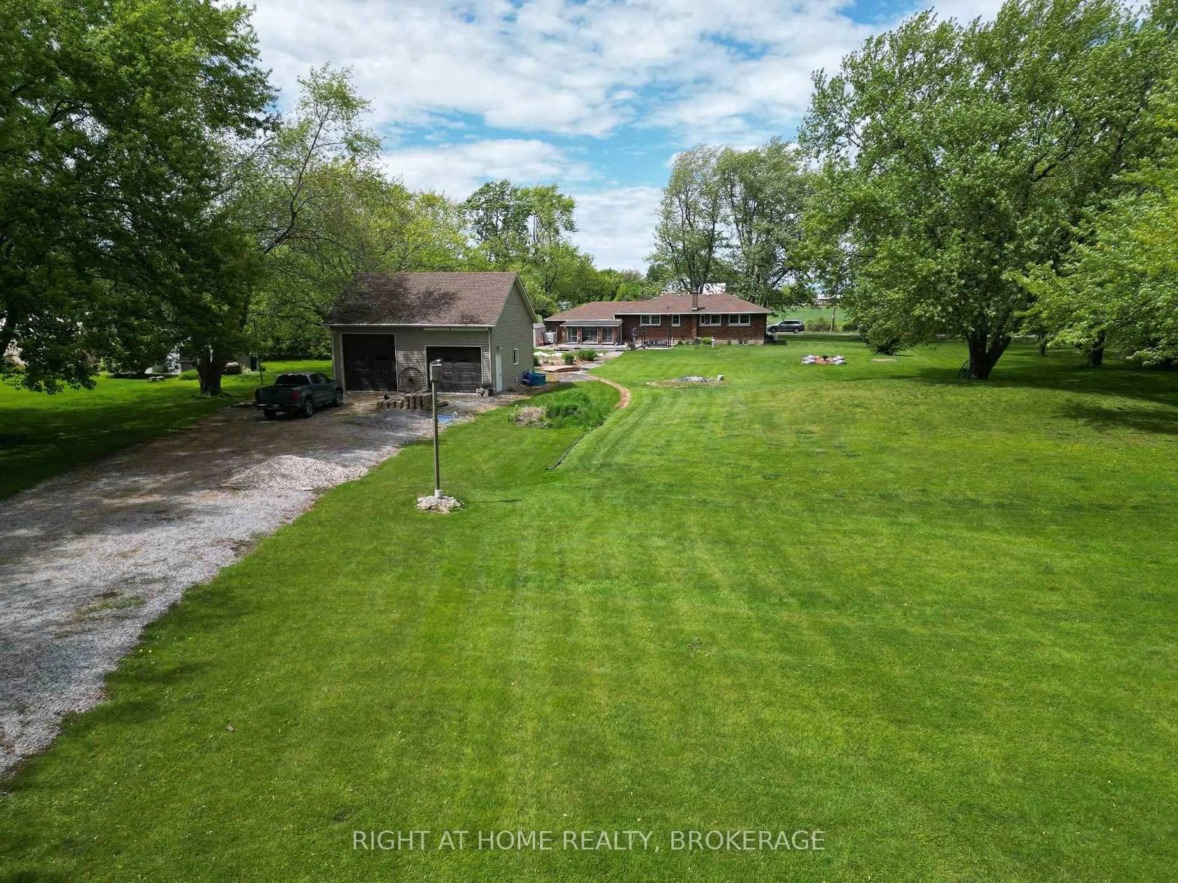 A pic from outside/outdoor area/front of a property/back of a property/a pic from drone, water/lake/river/ocean view for 11191 Lakeshore Rd, Wainfleet Ontario L3K 5V4