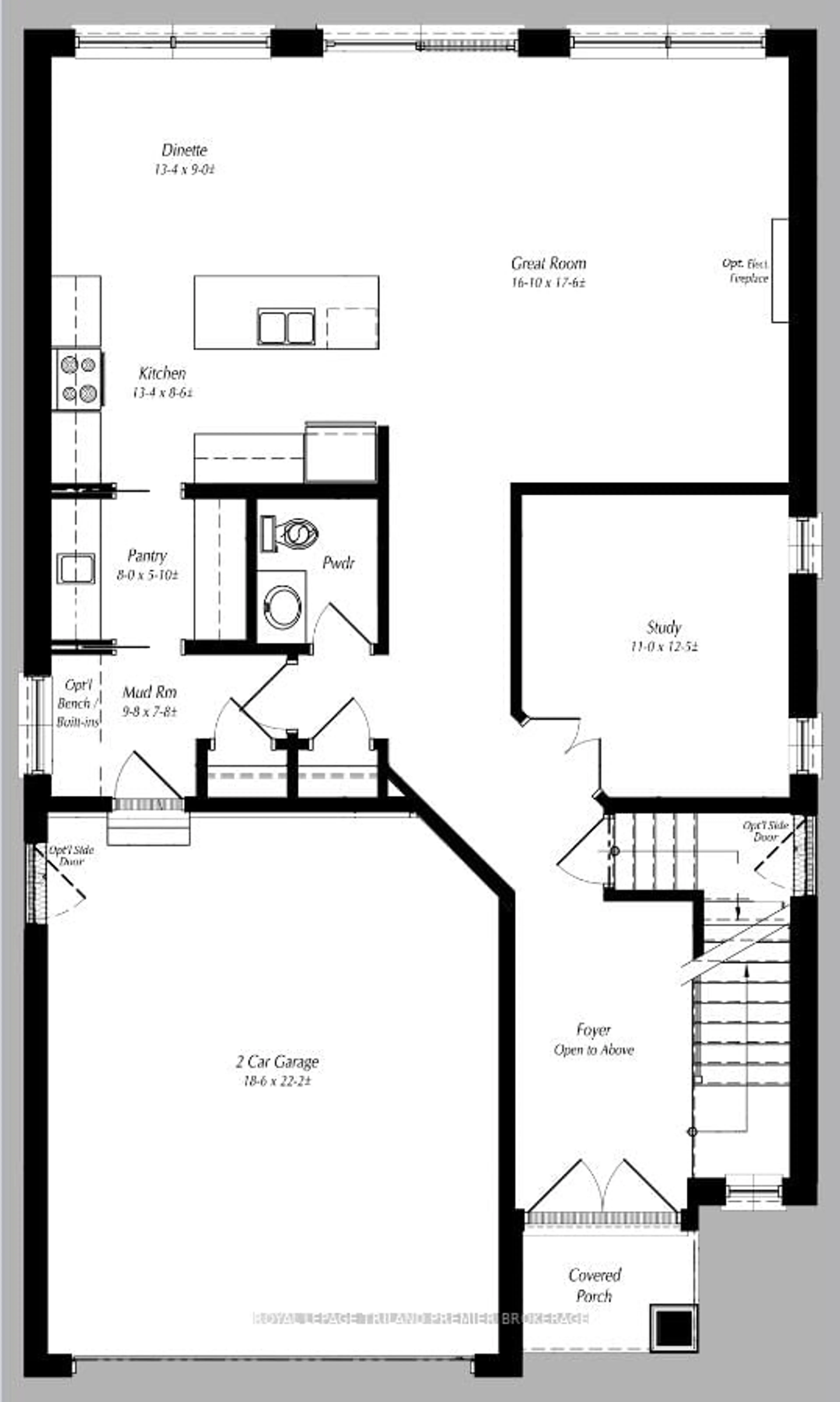Floor plan for 1378 BUSH HILL LINK, London North Ontario N6G 0X6