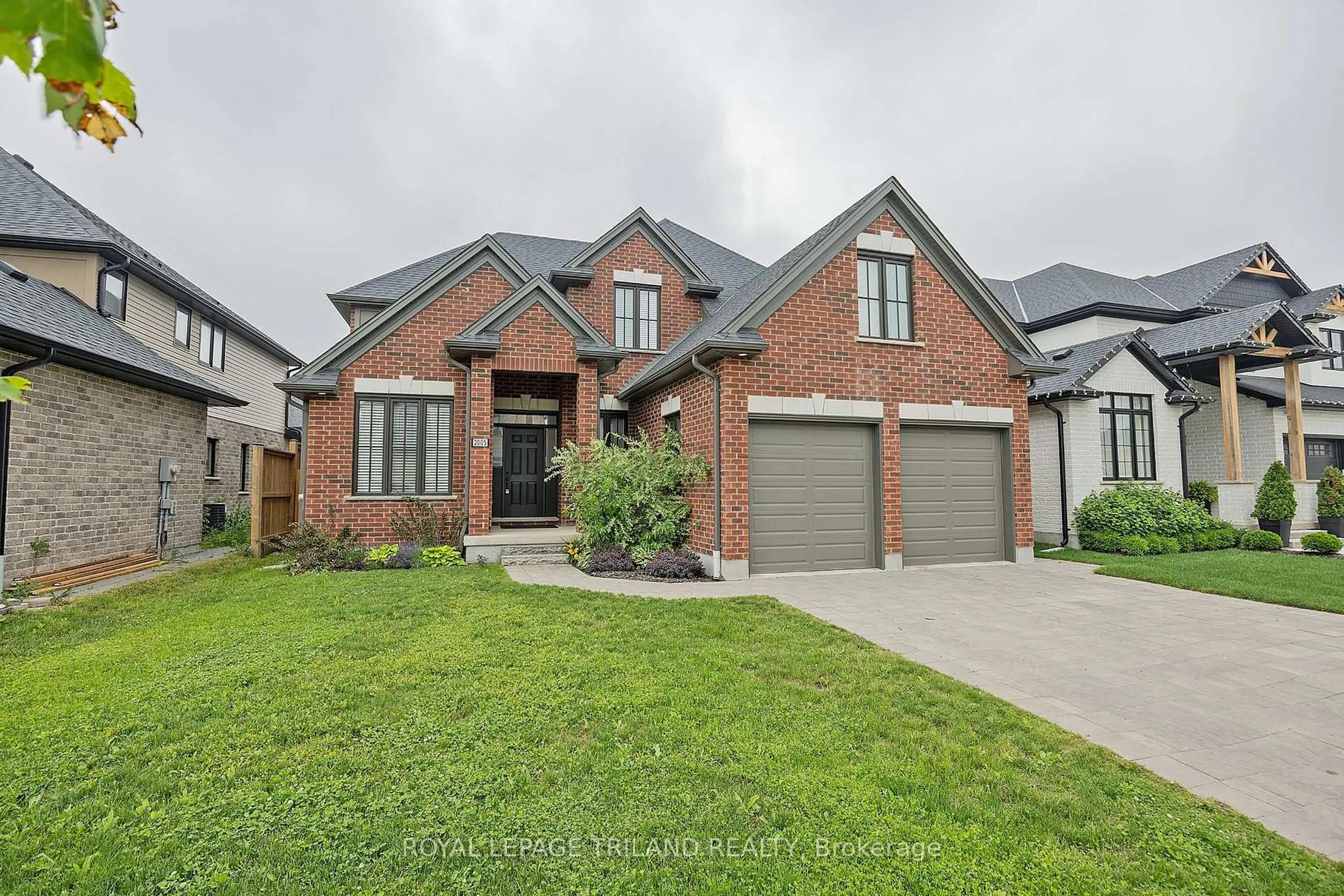 Home with brick exterior material, street for 2005 MADDEX Way, London North Ontario N5X 0M8