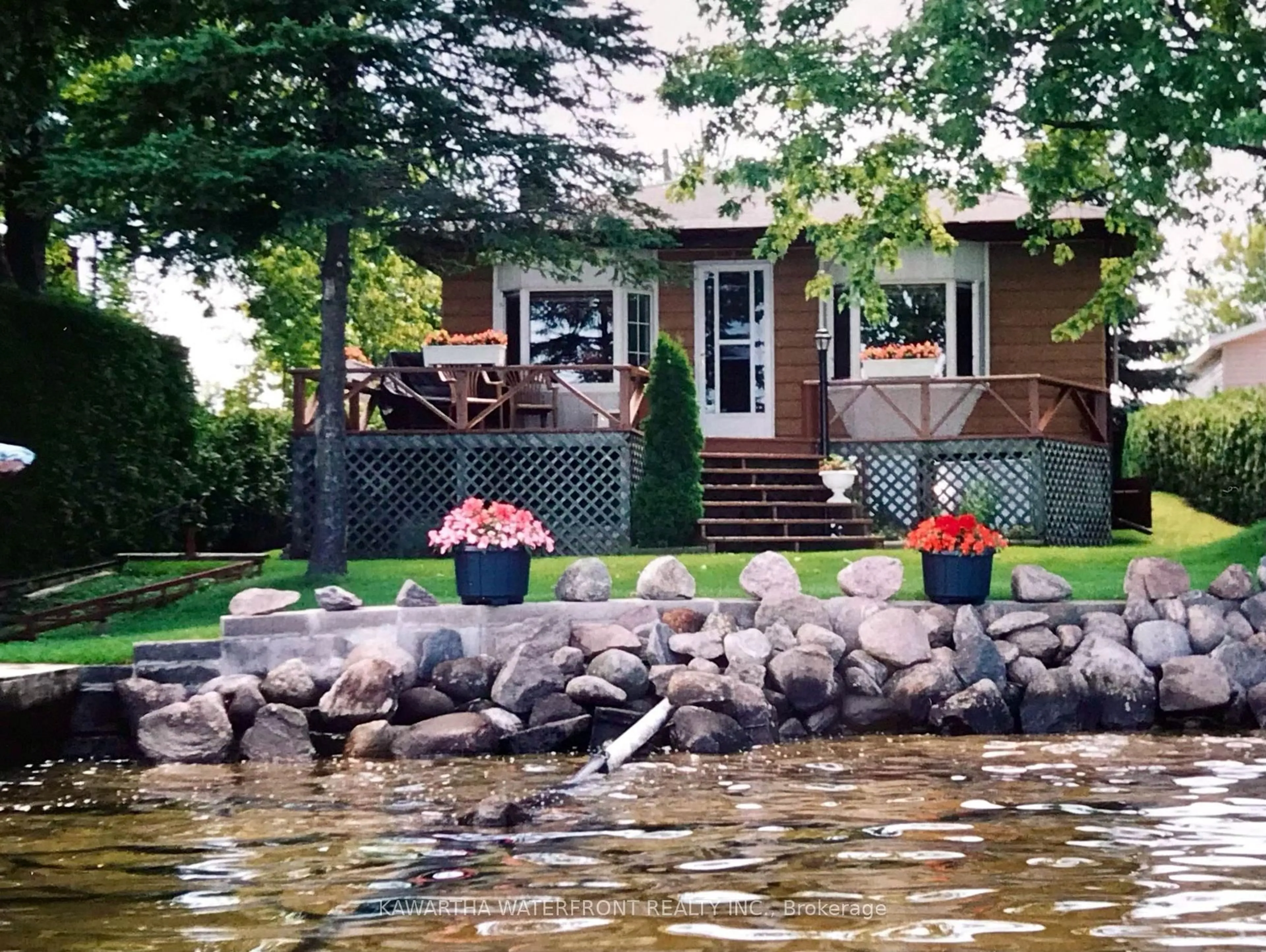 Patio, water/lake/river/ocean view for 6 Oriole Rd, Kawartha Lakes Ontario K0M 1N0