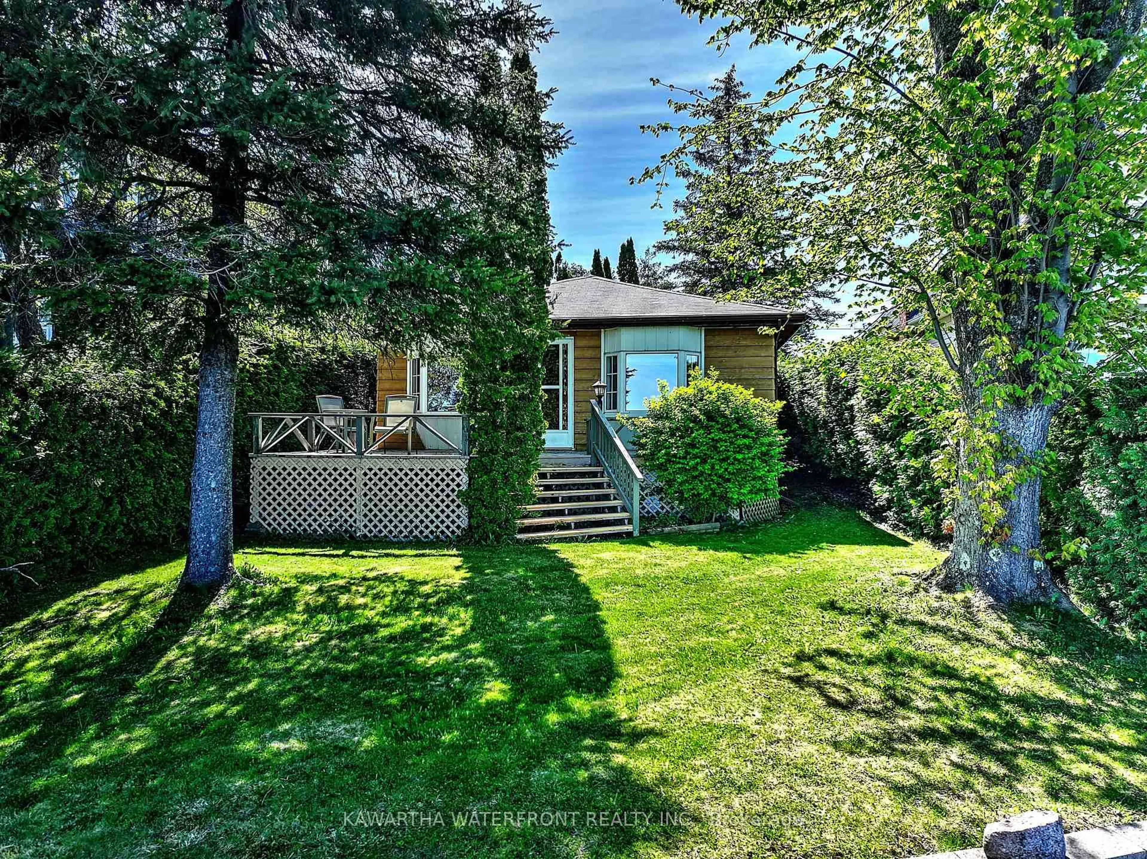 A pic from outside/outdoor area/front of a property/back of a property/a pic from drone, street for 6 Oriole Rd, Kawartha Lakes Ontario K0M 1N0