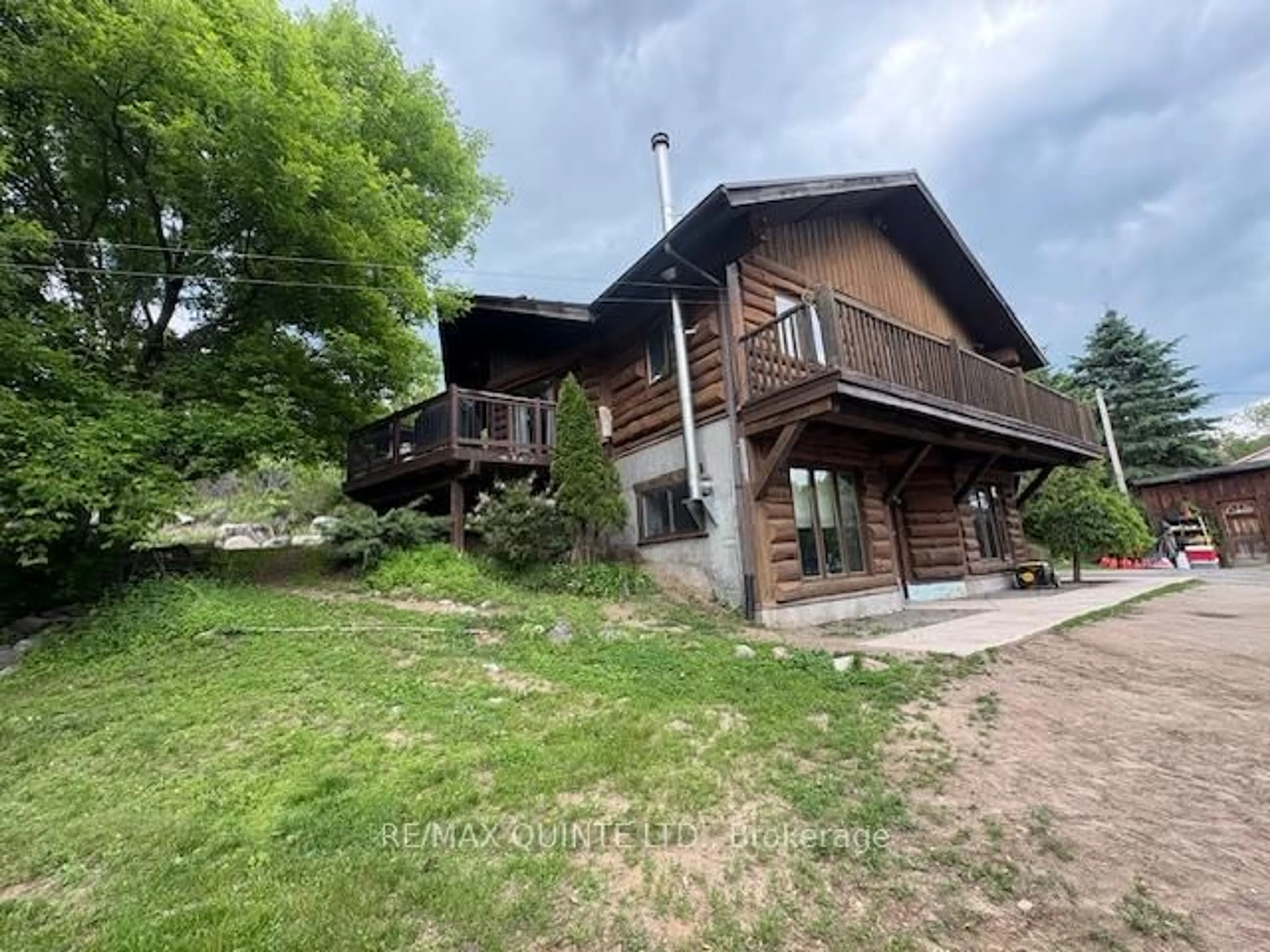 A pic from outside/outdoor area/front of a property/back of a property/a pic from drone, unknown for 1403B Crookston Rd, Tweed Ontario K0K 3J0