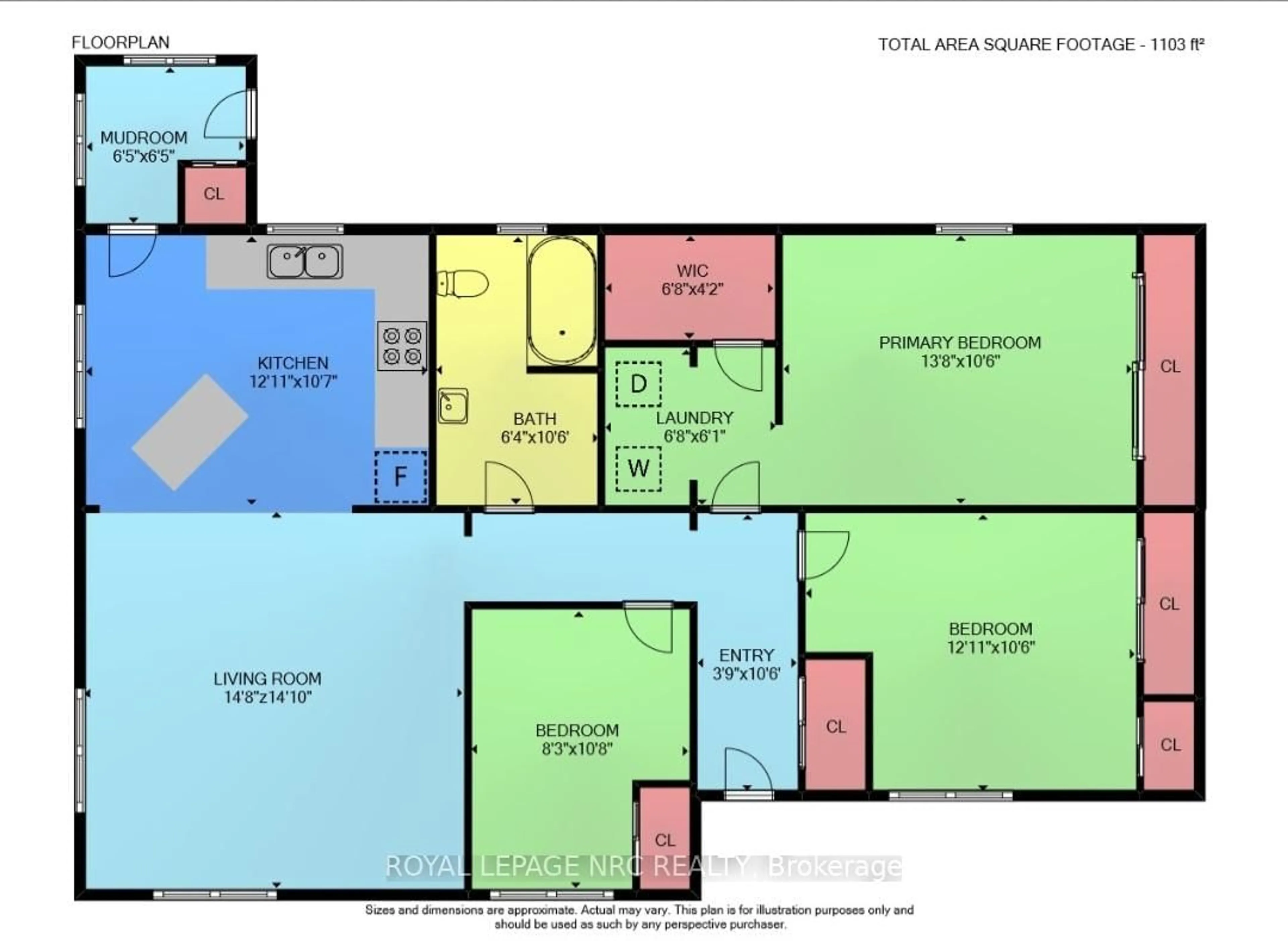 Floor plan for 410 Cairns Cres, Fort Erie Ontario L2A 5M4