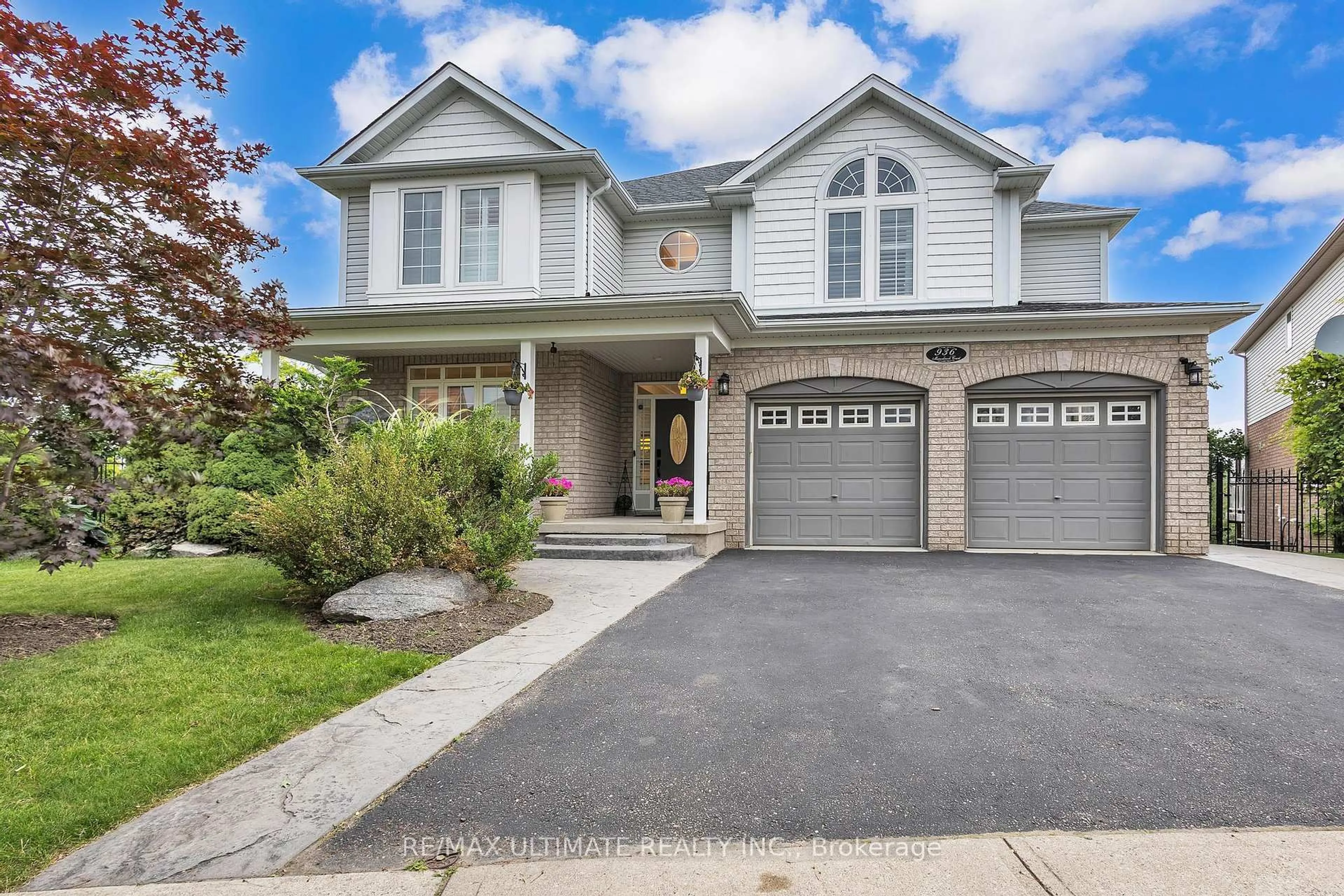 Home with brick exterior material, street for 936 Manorbrook Crt, Kitchener Ontario N2P 2Y2