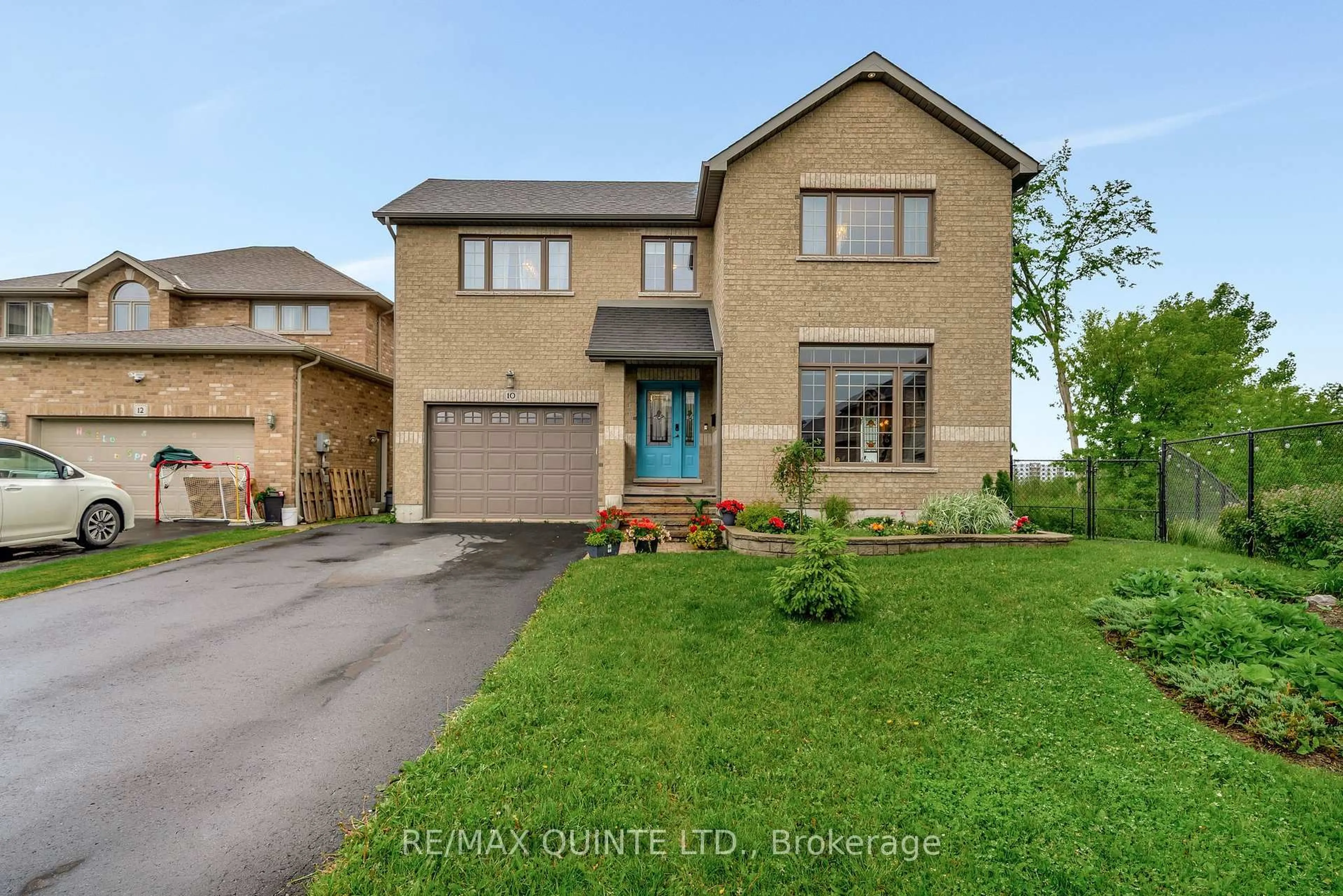 Home with brick exterior material, street for 10 Meagher Pl, Belleville Ontario K8P 0C1