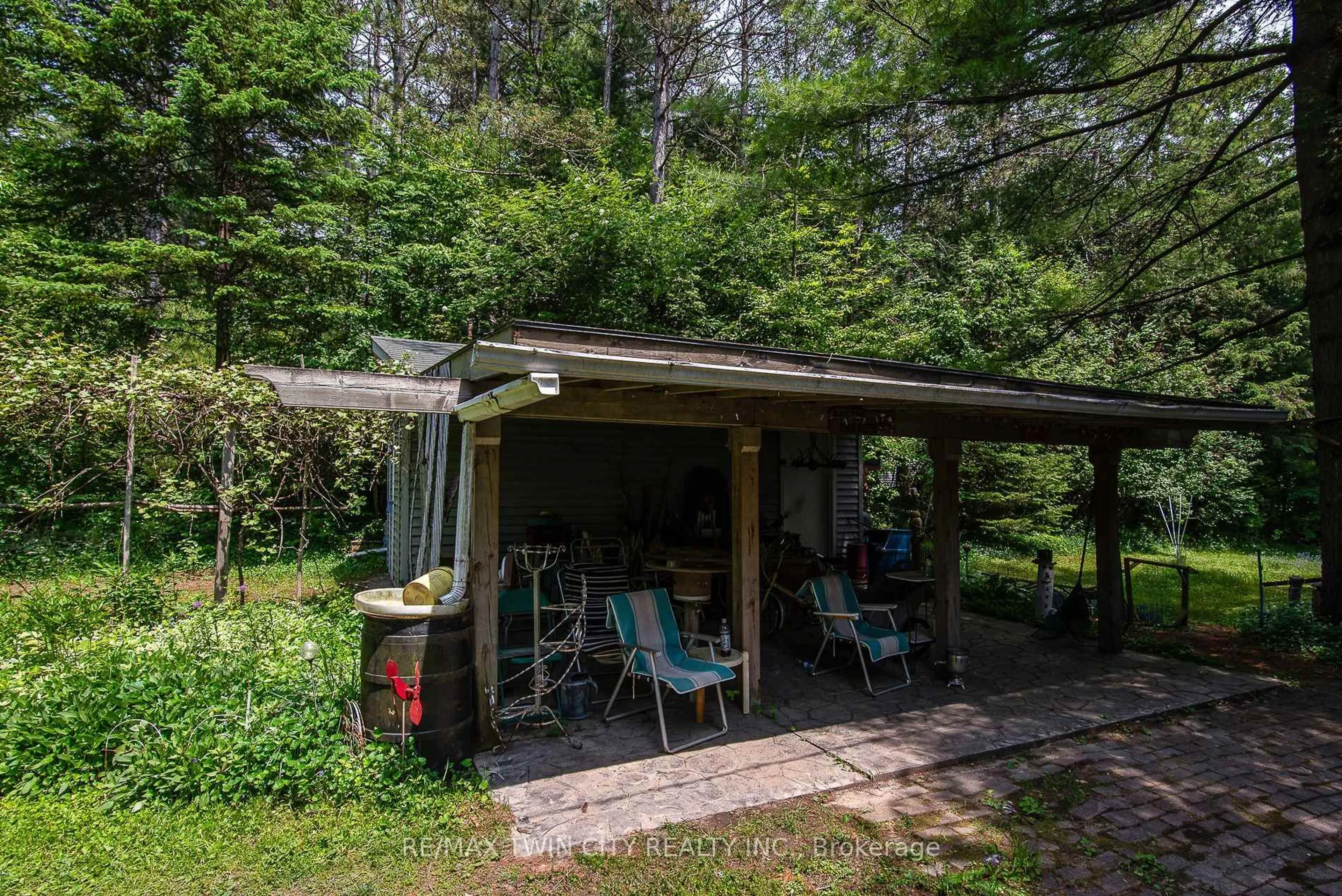Patio, forest/trees view for 1002 Tenth St, Centre Wellington Ontario N0B 1J0