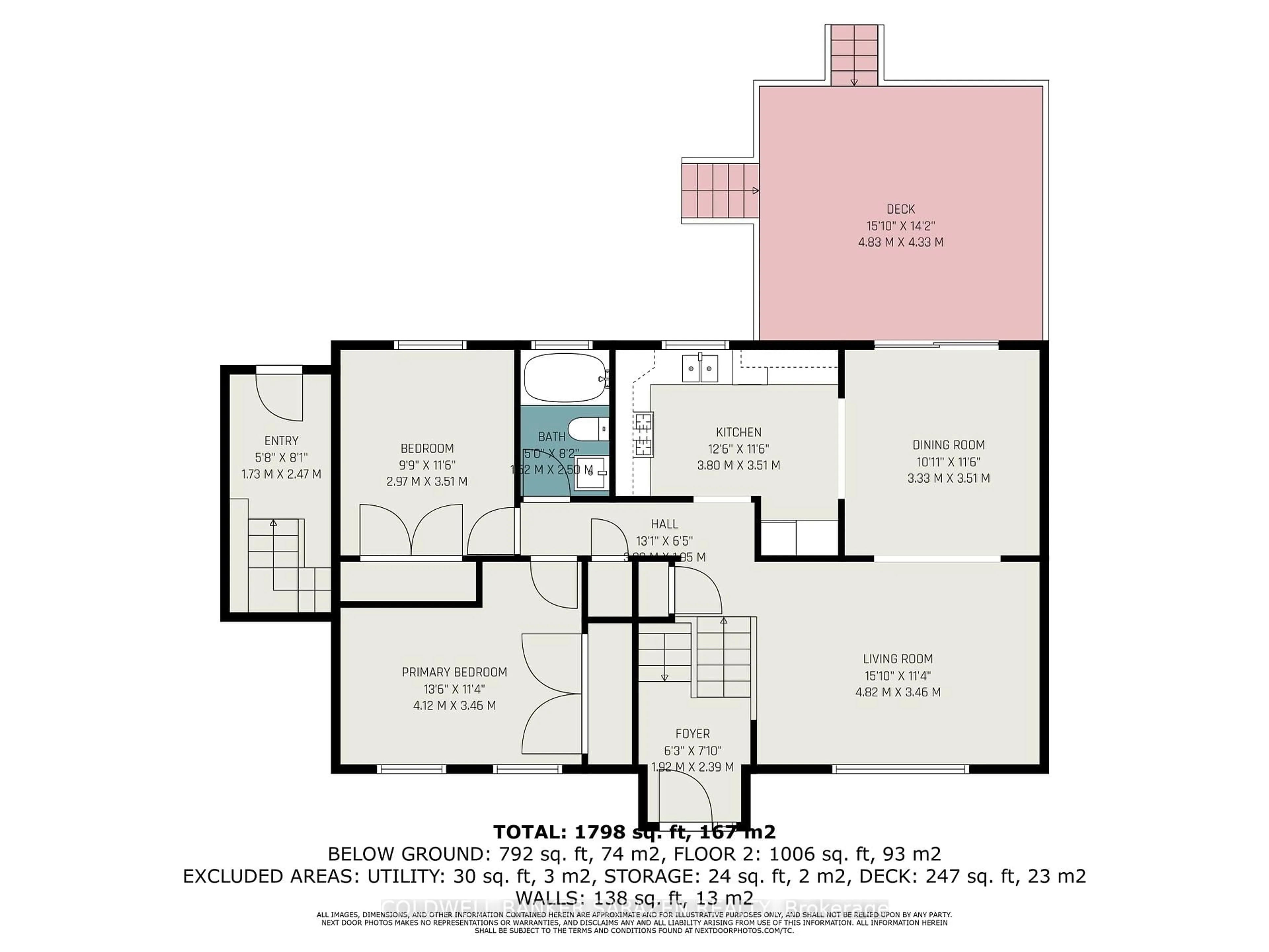 Floor plan for 139 Arthur St, Arnprior Ontario K7S 1A5