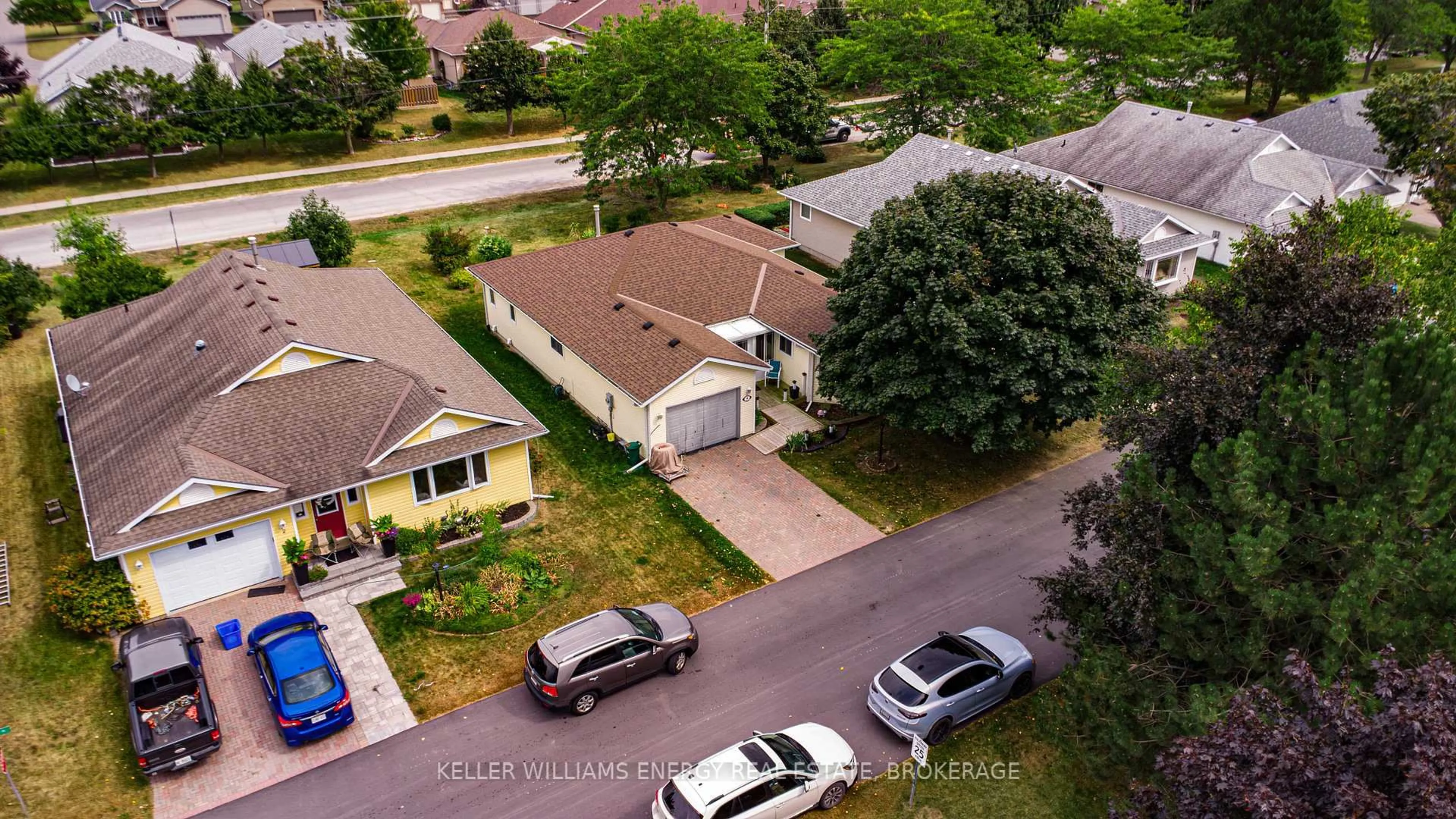 A pic from outside/outdoor area/front of a property/back of a property/a pic from drone, street for 4 Heritage Dr, Prince Edward County Ontario K0K 3L0