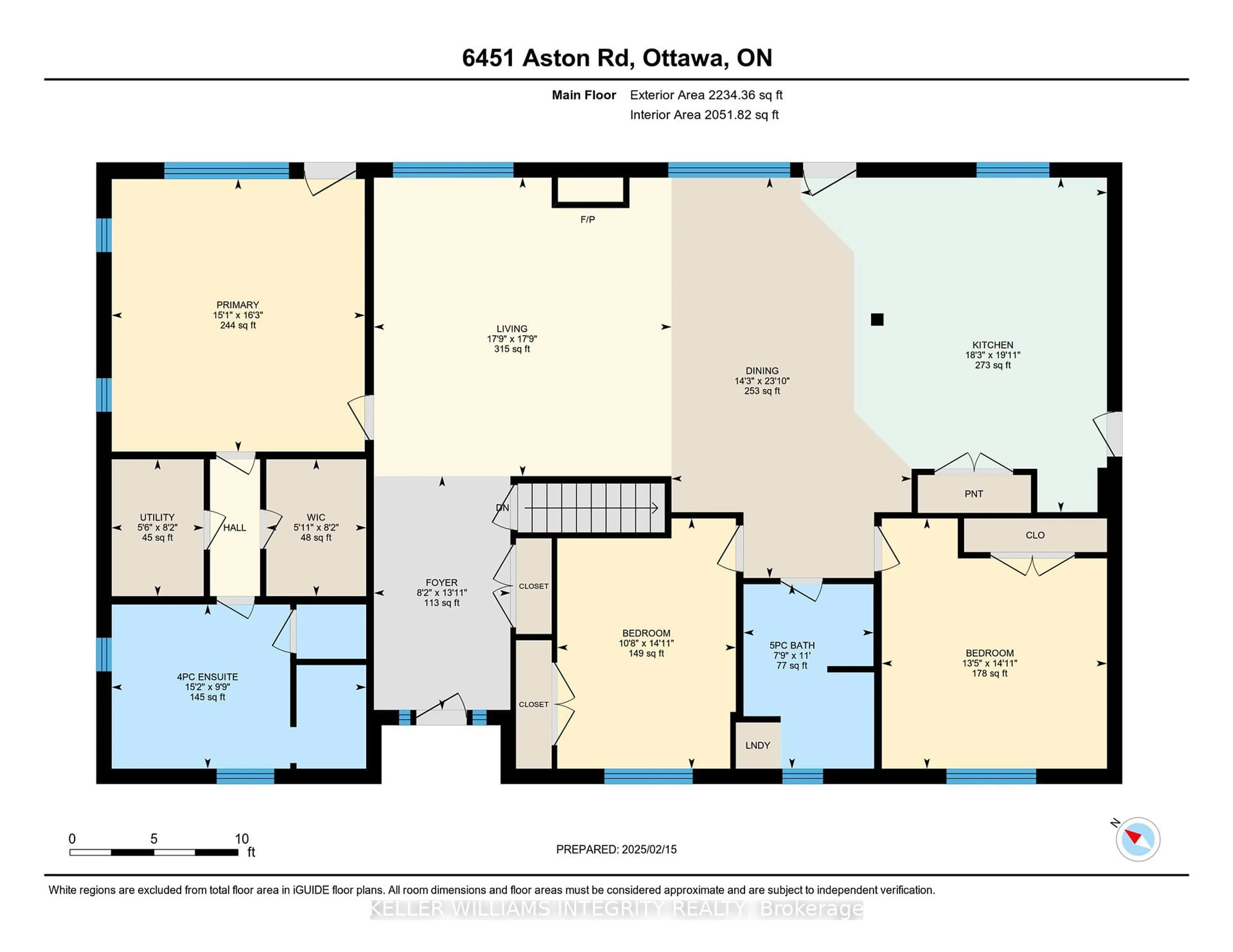 Floor plan for 6451 Aston Rd, Manotick Ontario K4M 1B3