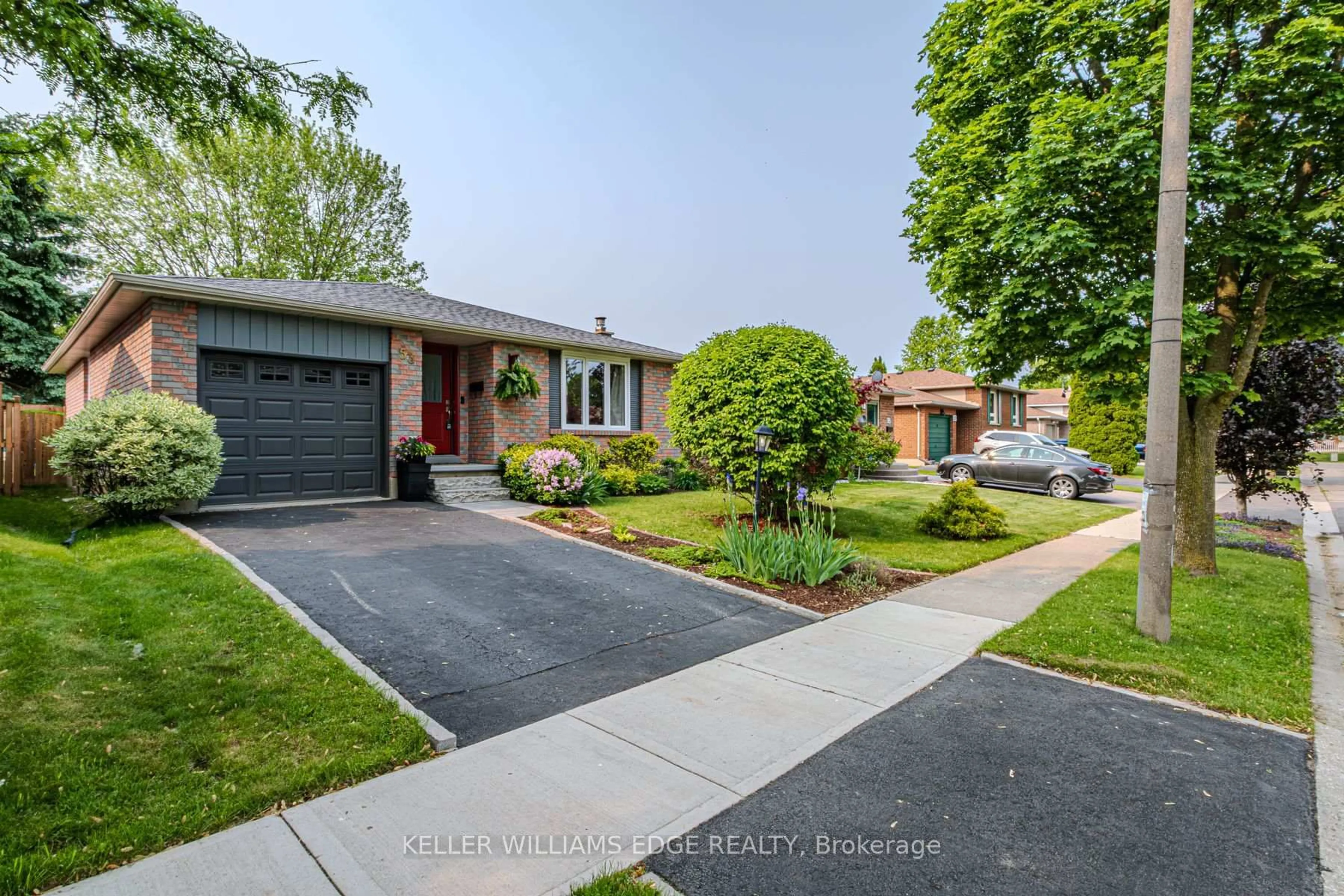 Home with brick exterior material, street for 53 Nautical Rd, Brantford Ontario N3P 1L8