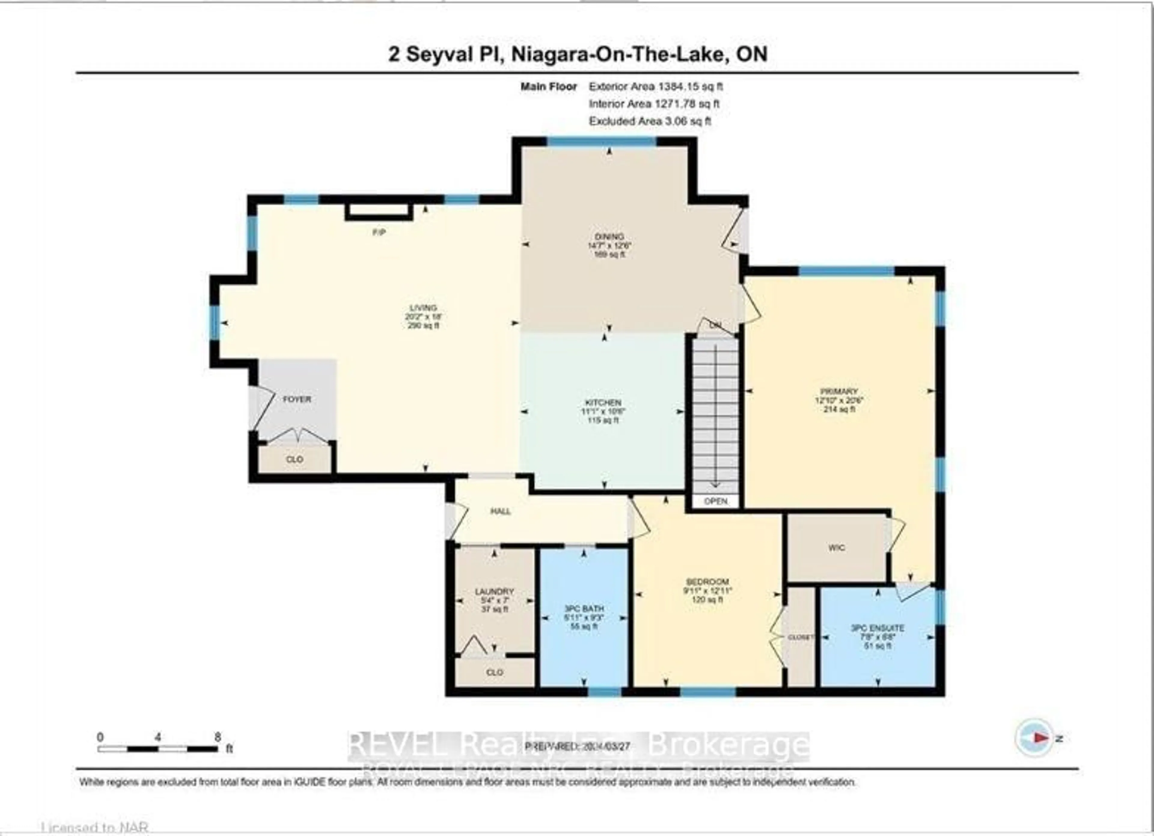 Floor plan for 2 Seyval Pl, Niagara-on-the-Lake Ontario L0S 1J0