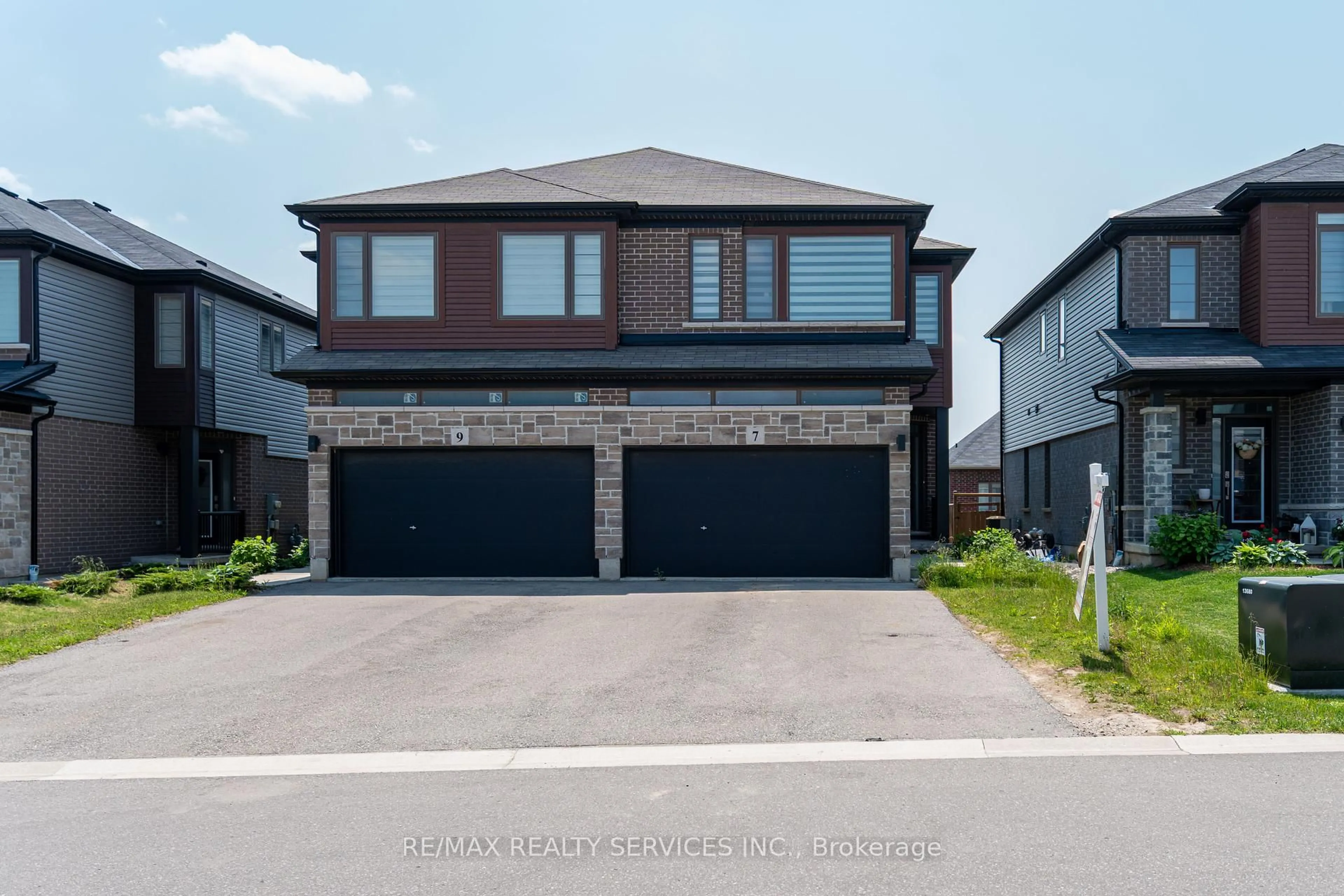 Home with brick exterior material, street for 7 Baker Lane, Brant Ontario N3L 0J7