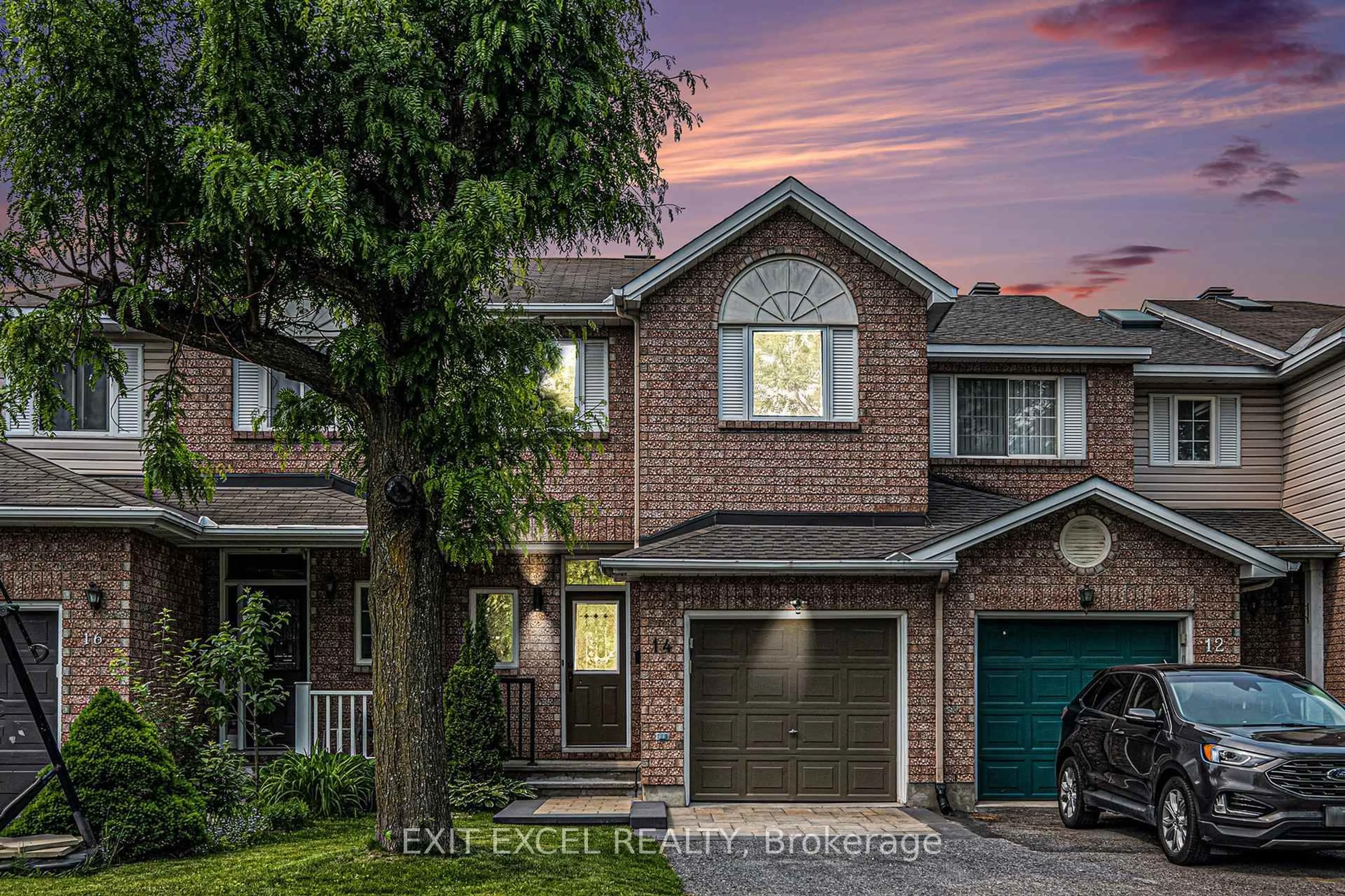 Home with brick exterior material, street for 14 Grassy Plains Dr, Kanata Ontario K2M 2P1