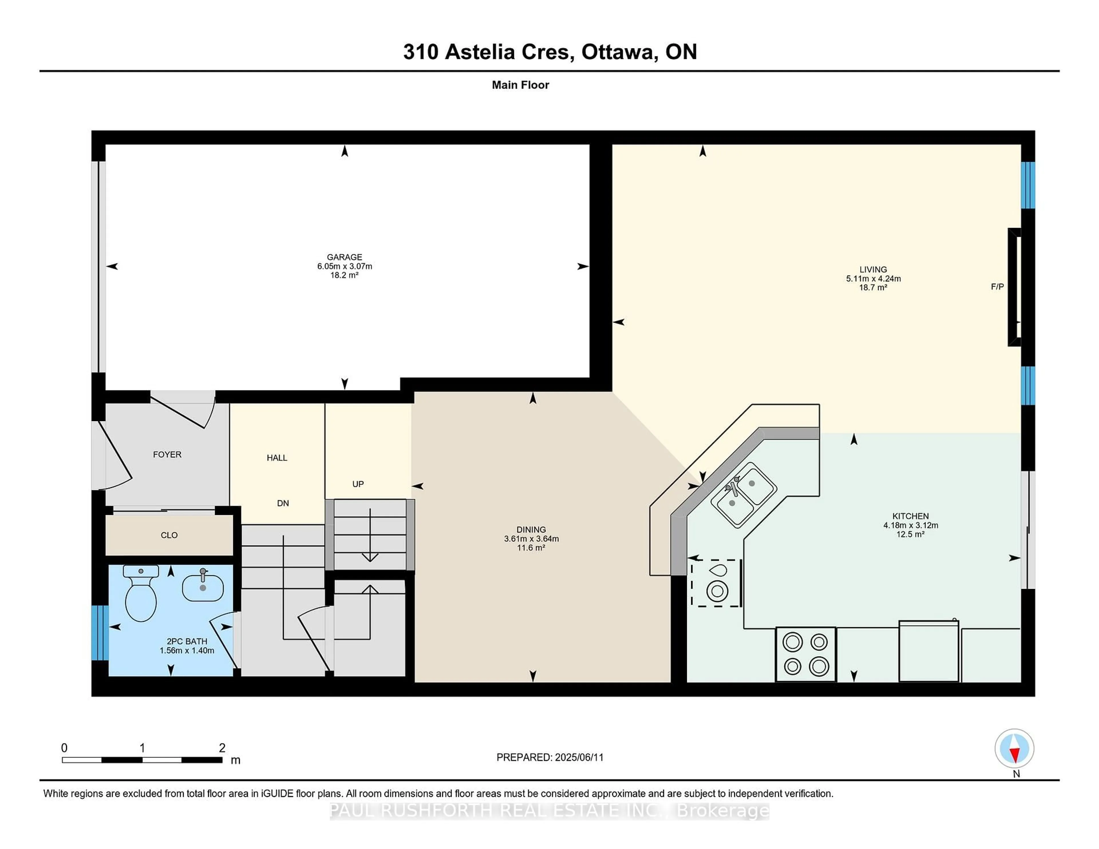 Floor plan for 310 Astelia Cres, Stittsville Ontario K7S 0W7