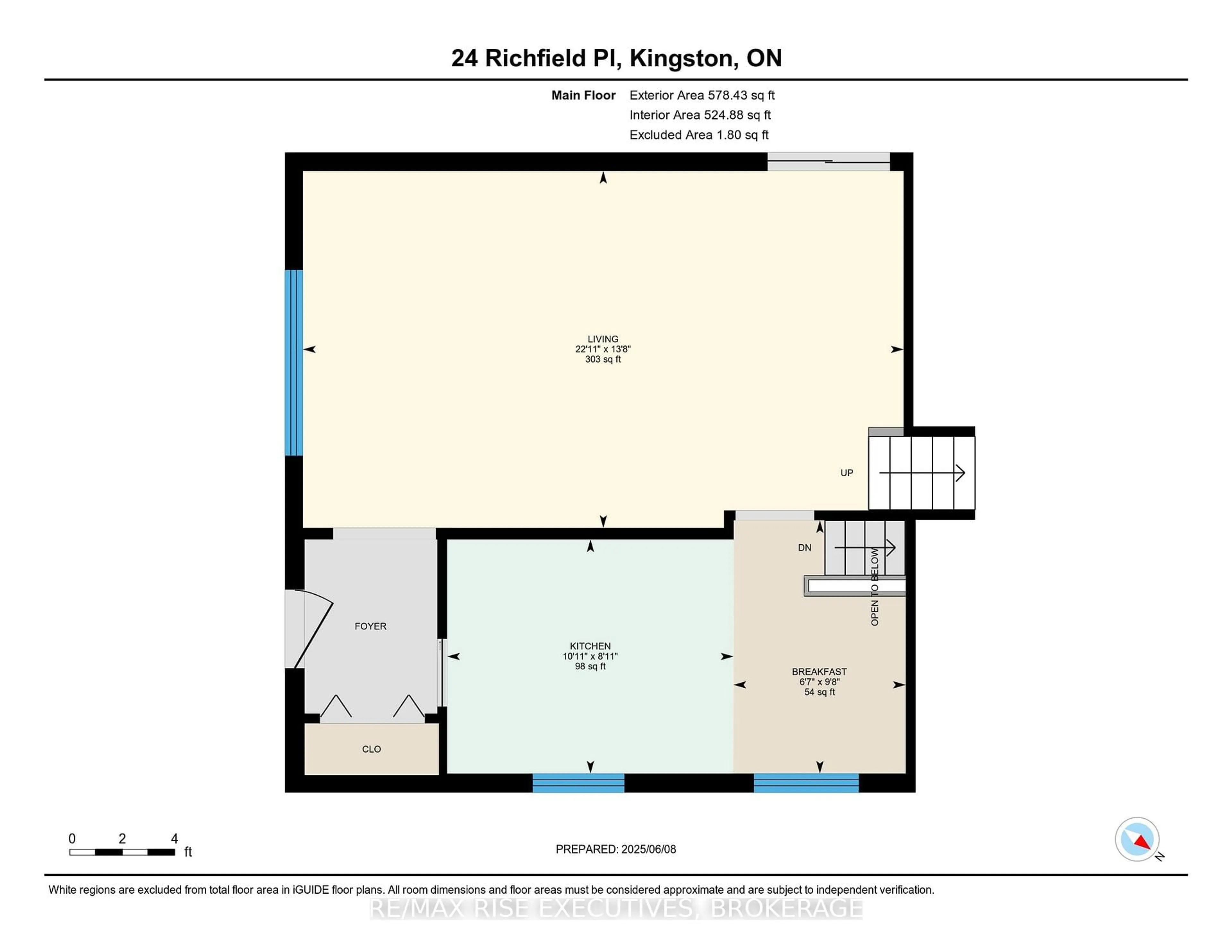 Floor plan for 24 RICHFIELD Pl, Kingston Ontario K7M 6Y2