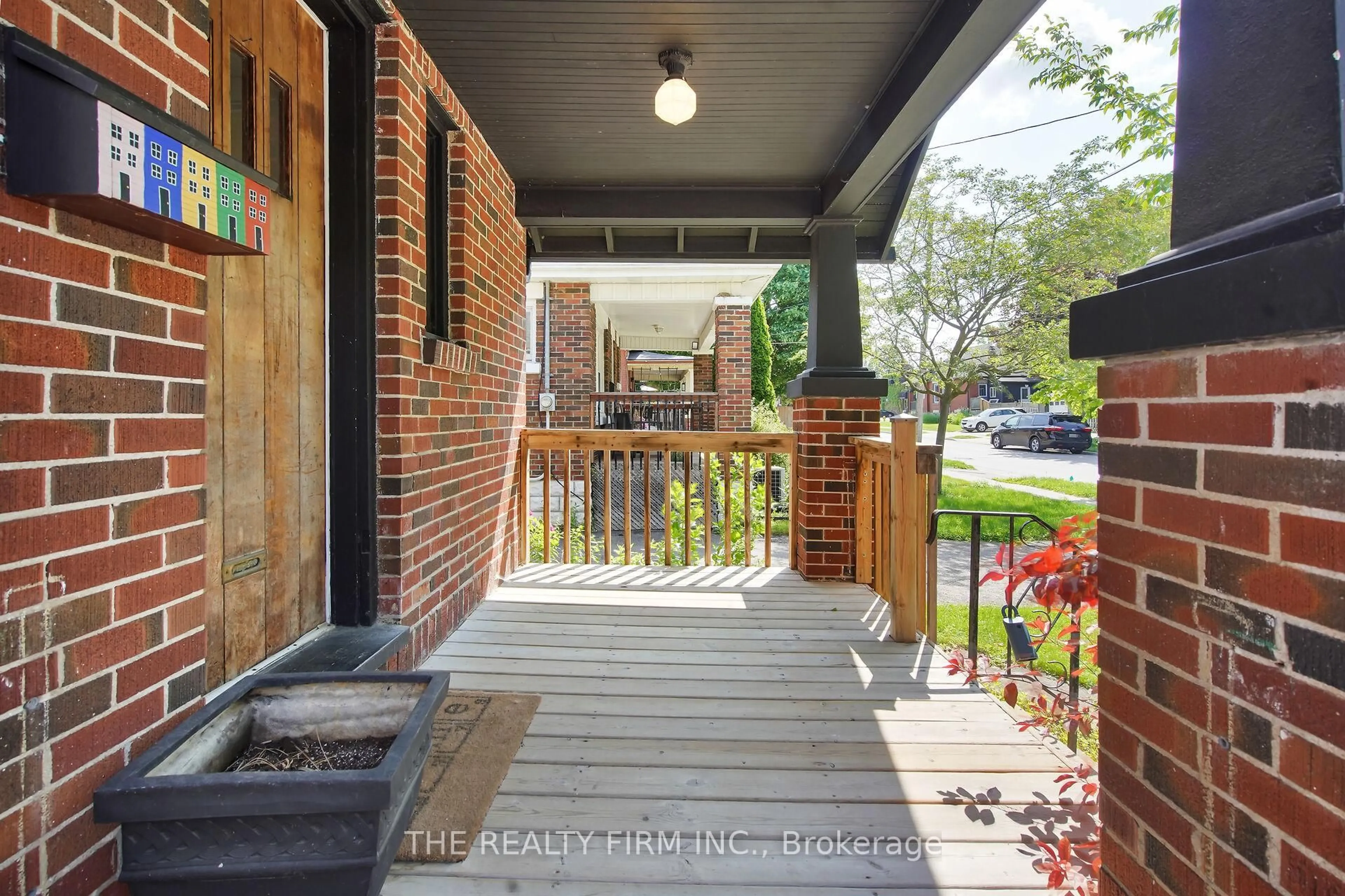 Patio, street for 242 Emery St, London South Ontario N6C 2E2
