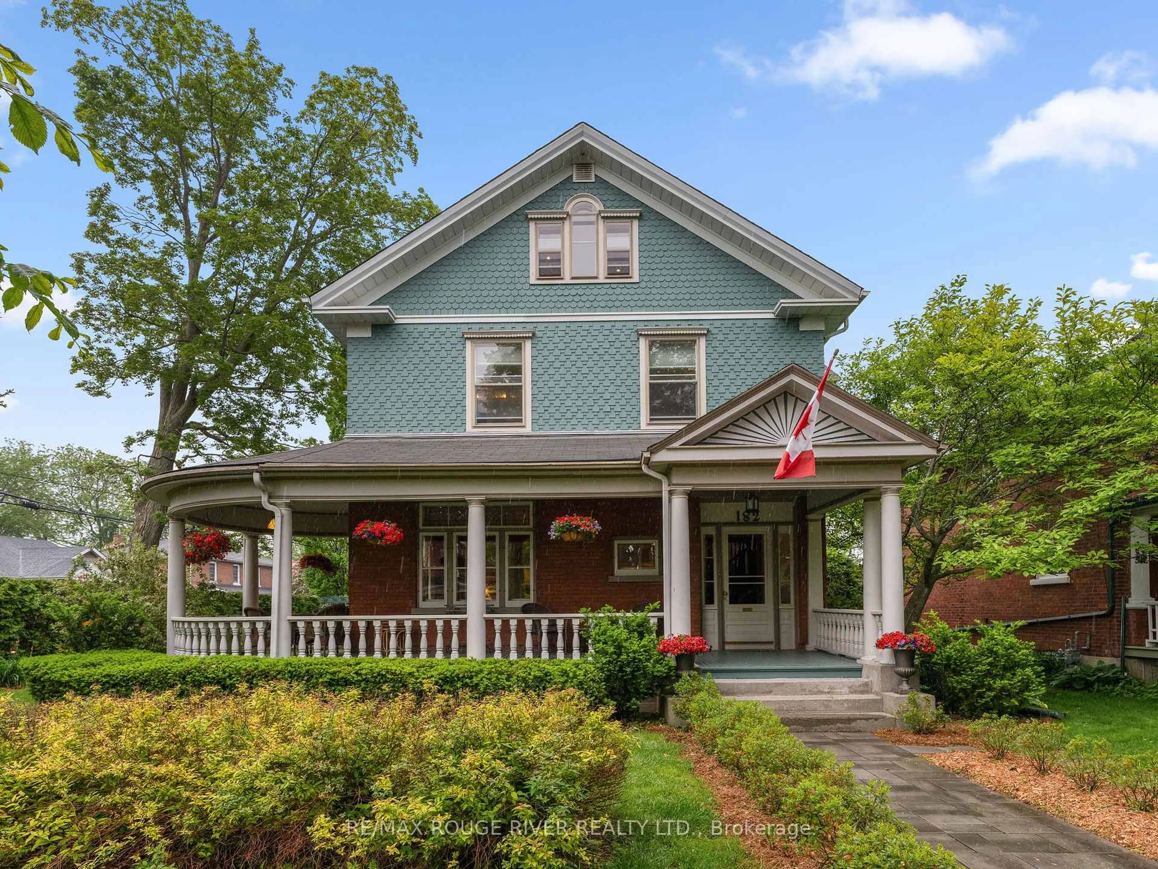 Home with vinyl exterior material, street for 182 Bagot St, Cobourg Ontario K9A 3G2