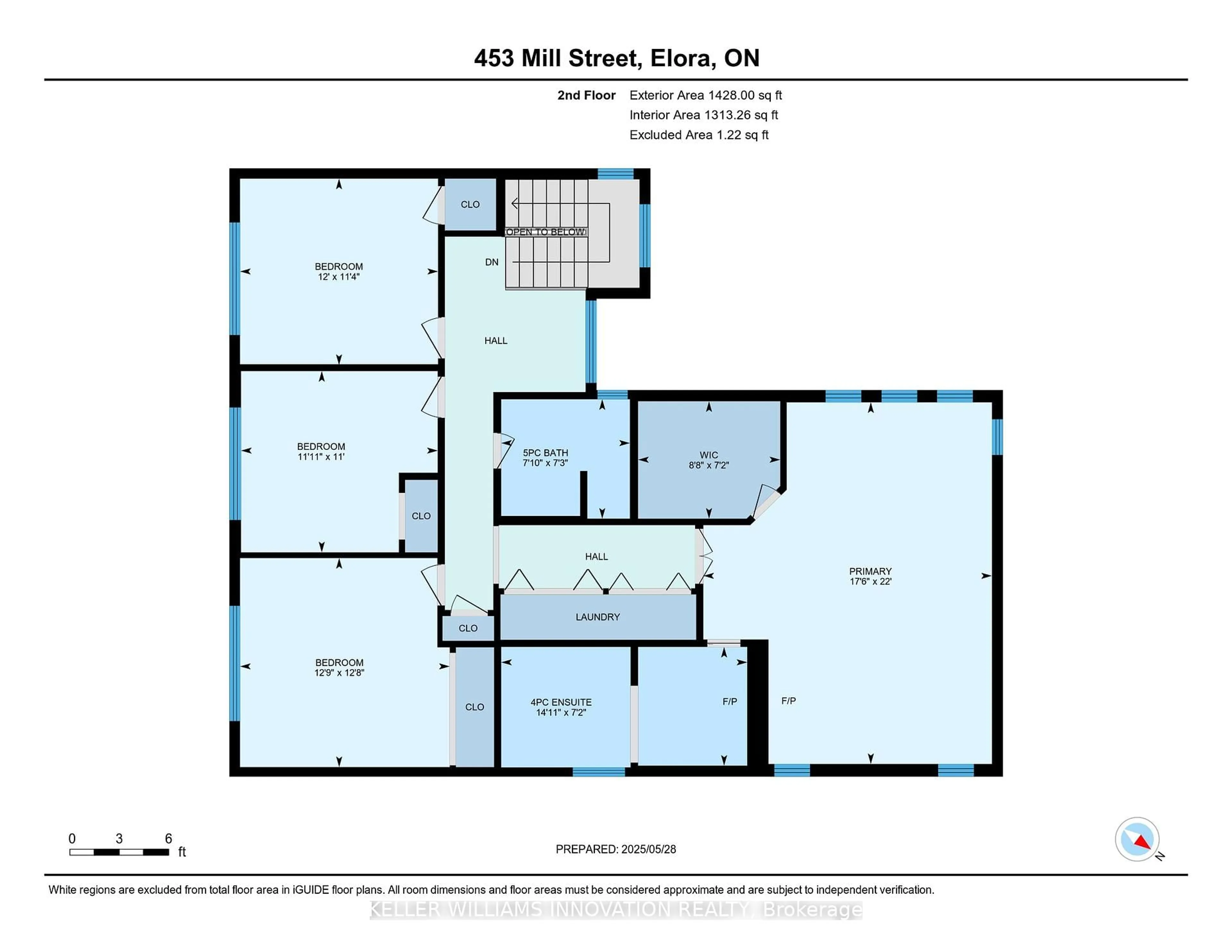 Floor plan for 453 Mill St, Centre Wellington Ontario N0B 1S0