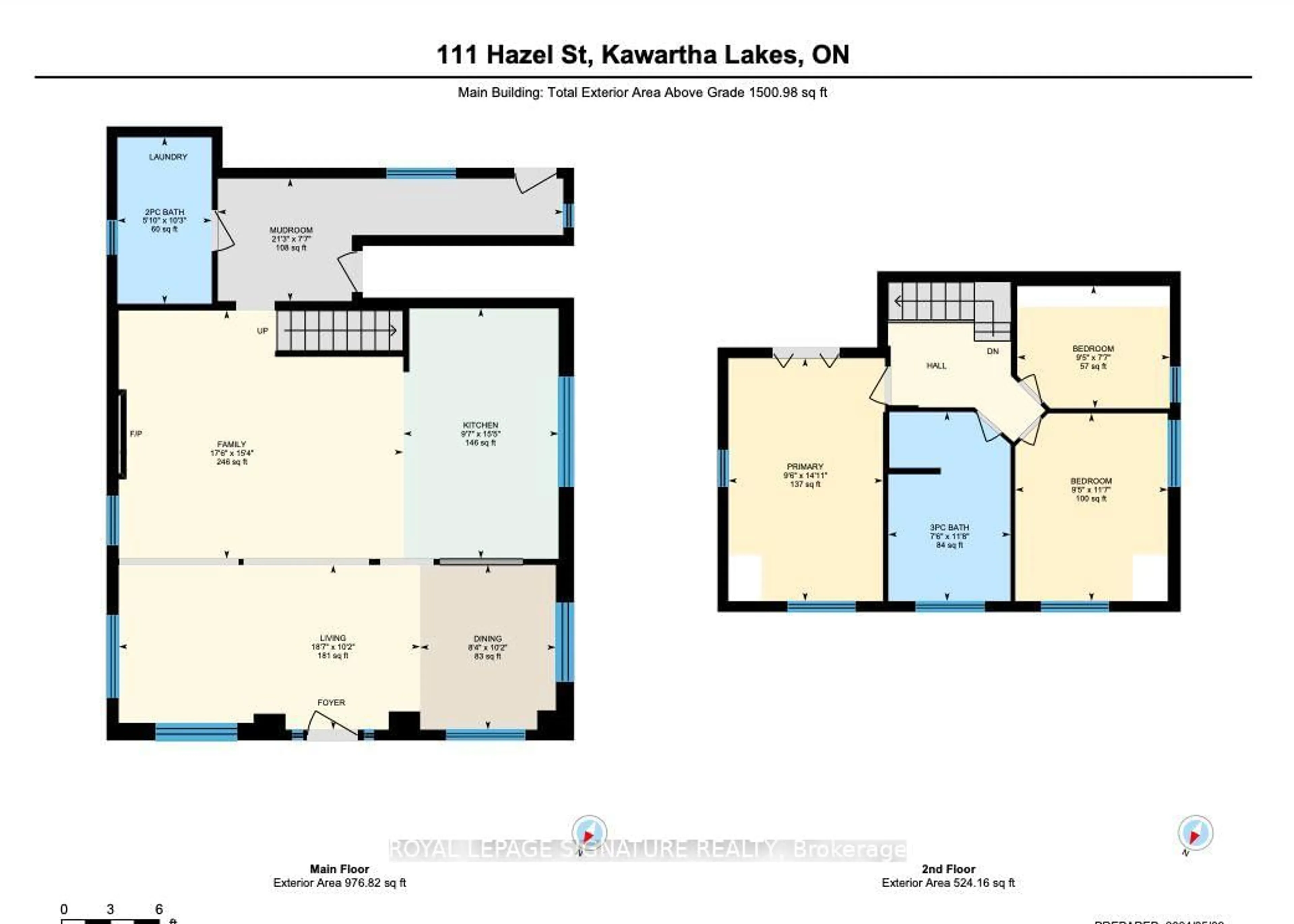 Floor plan for 111 Hazel St, Kawartha Lakes Ontario K0M 1L0
