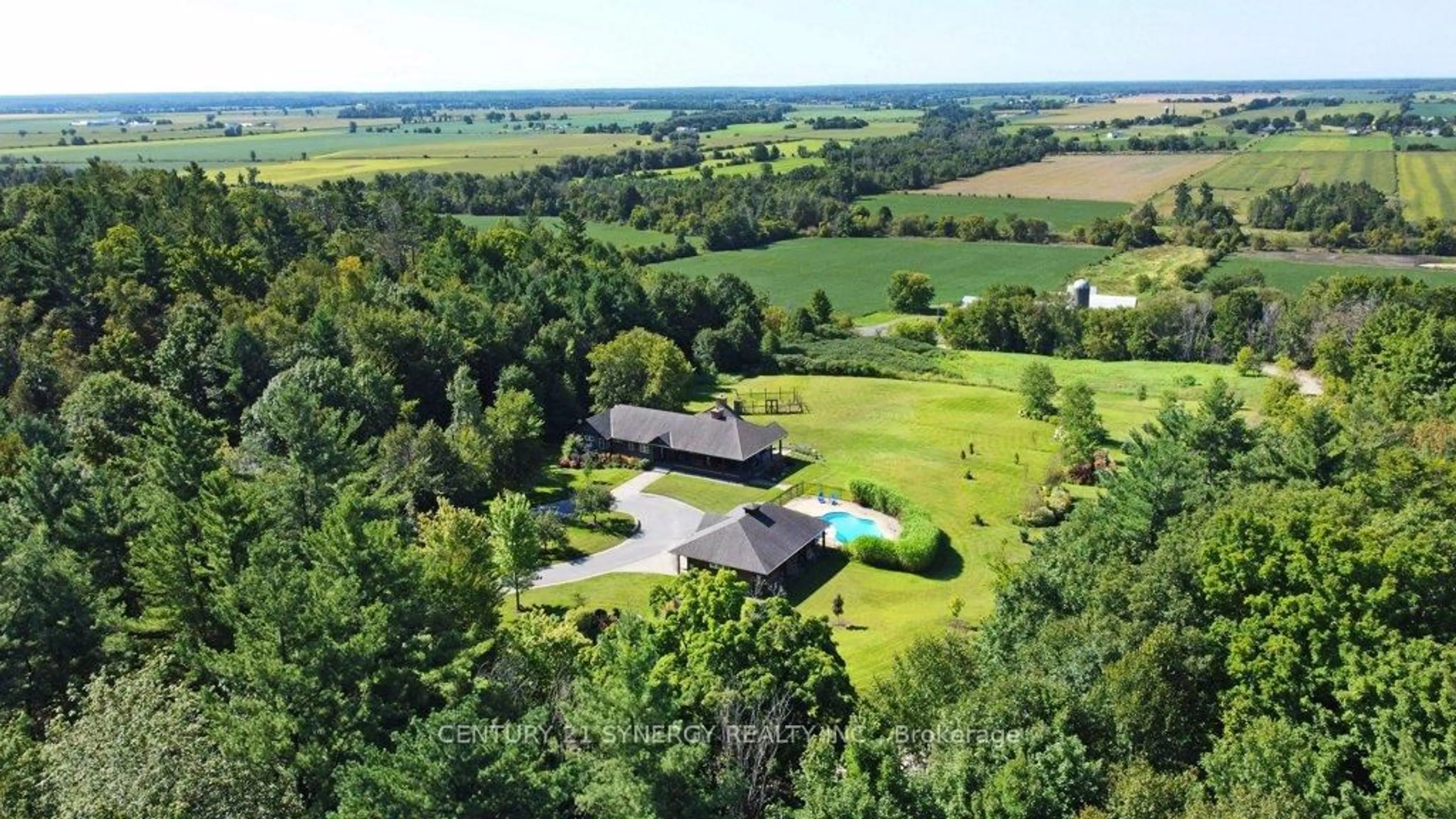 A pic from outside/outdoor area/front of a property/back of a property/a pic from drone, water/lake/river/ocean view for 4370 Carp Rd, Carp Ontario K0A 1L0