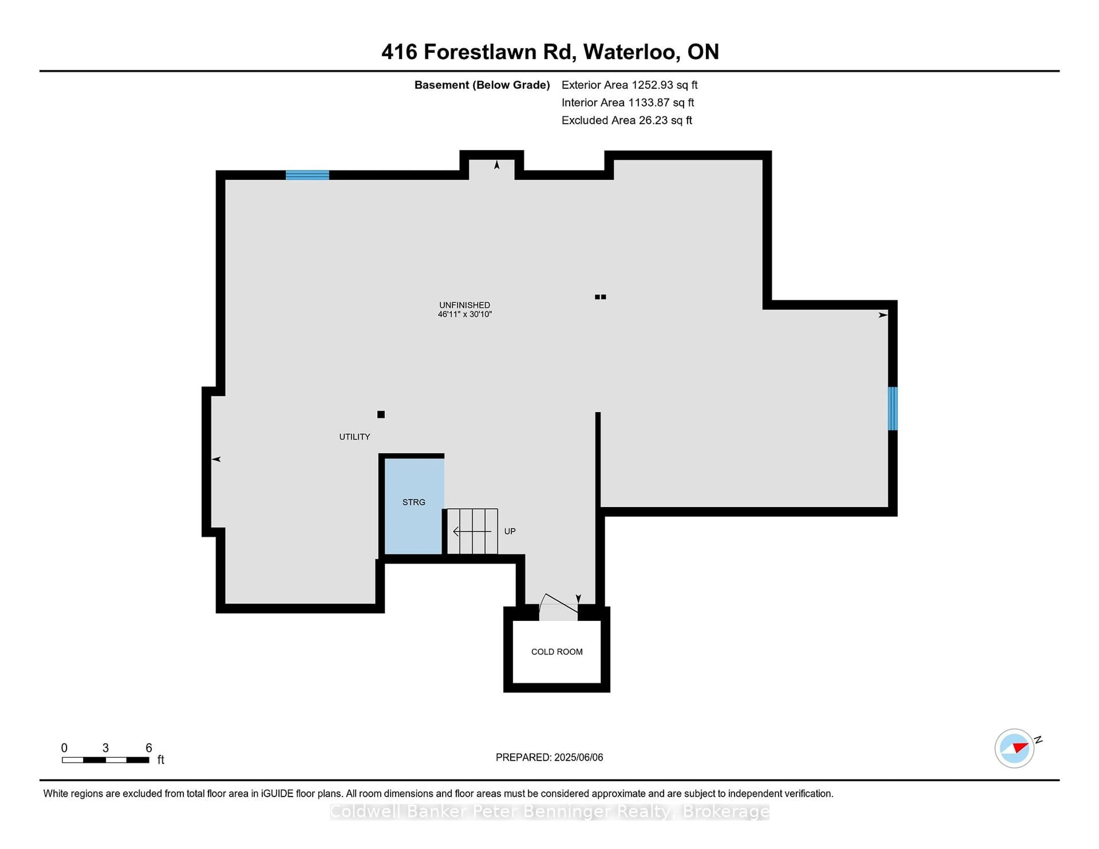 Floor plan for 416 Forestlawn Rd, Waterloo Ontario N2K 2J6