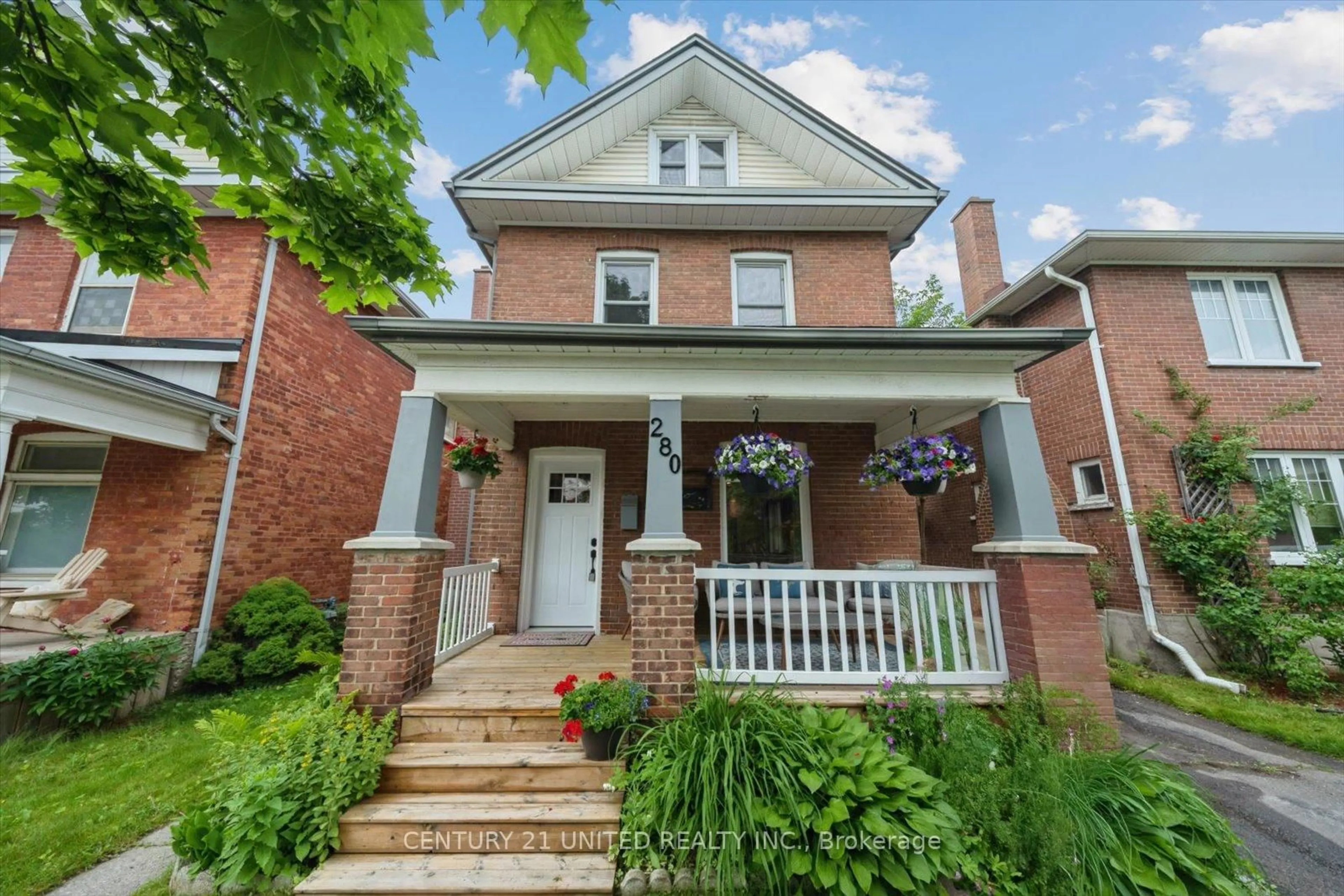 Home with brick exterior material, street for 280 Prince St, Peterborough Central Ontario K9J 2A5