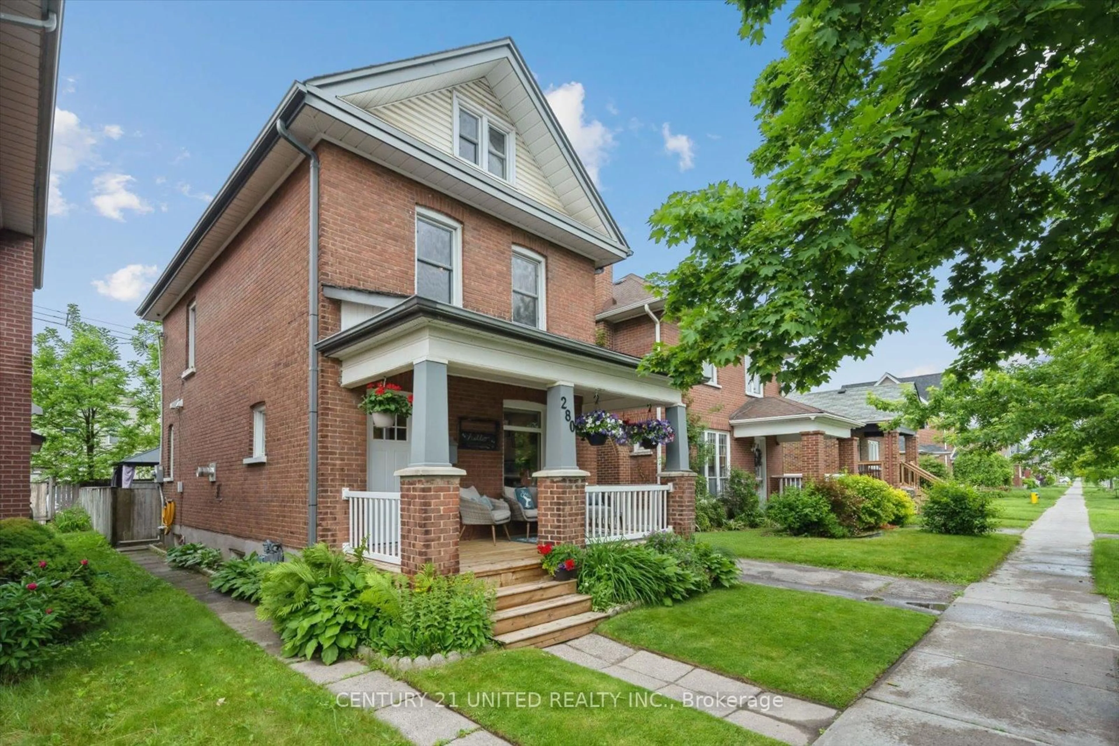 Home with brick exterior material, street for 280 Prince St, Peterborough Central Ontario K9J 2A5