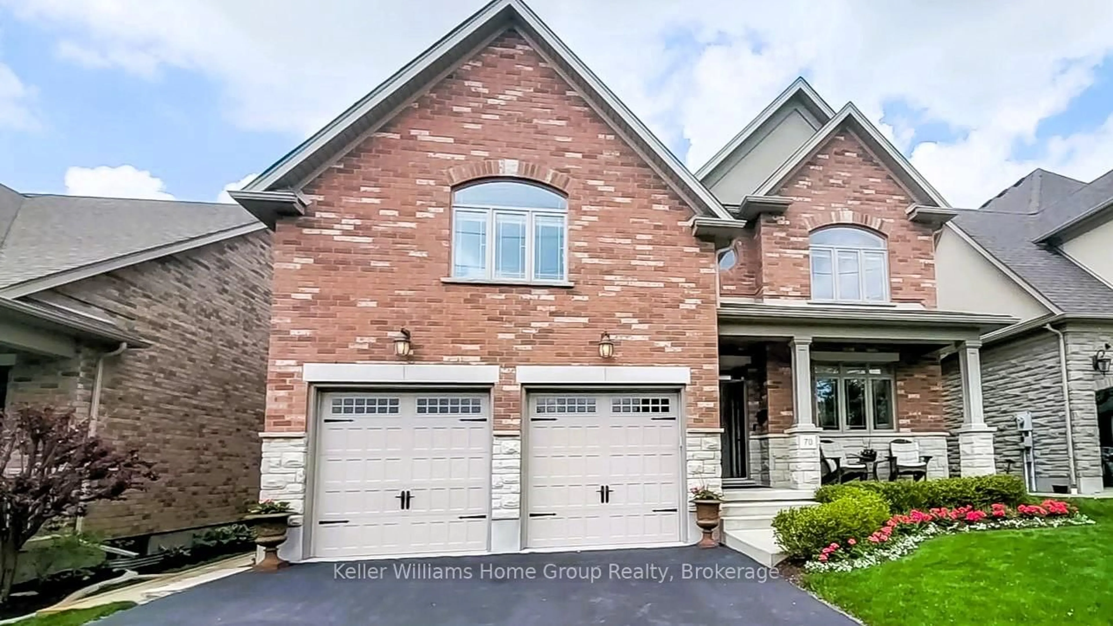 Home with brick exterior material, street for 70 Waverley Dr, Guelph Ontario N1E 6C8