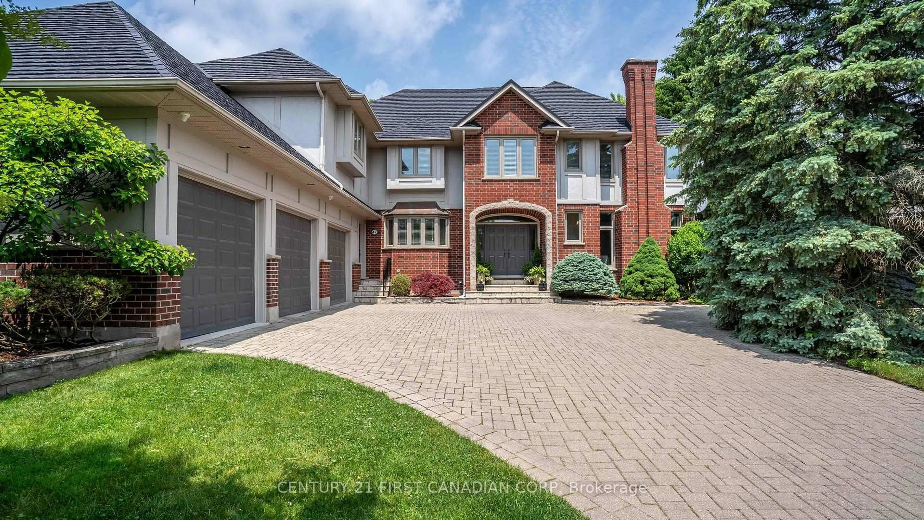 Home with brick exterior material, street for 47 Woods Edge Clse, London South Ontario N6K 4K8