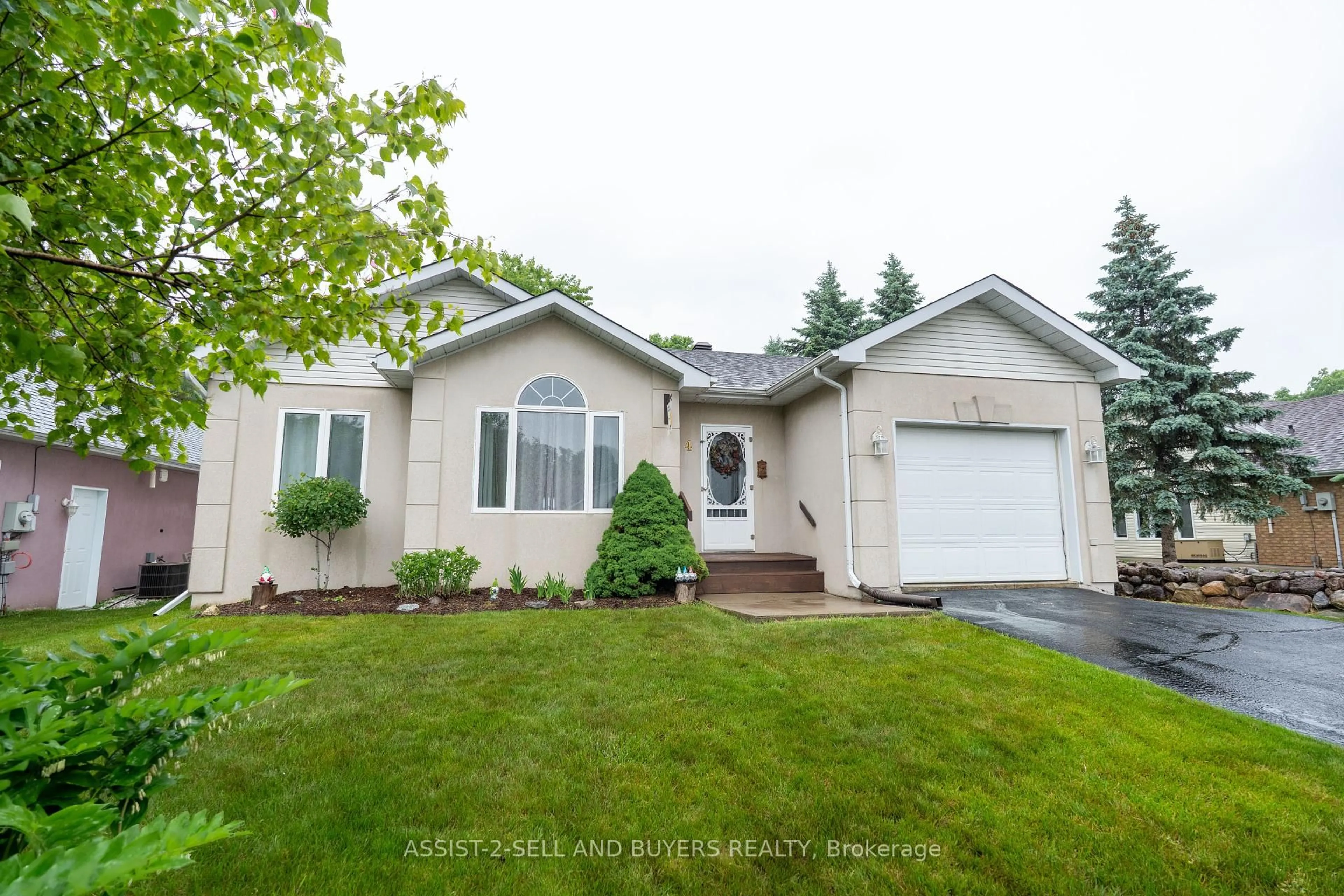 Home with vinyl exterior material, street for 4 Barry St, South Stormont Ontario K0C 1P0