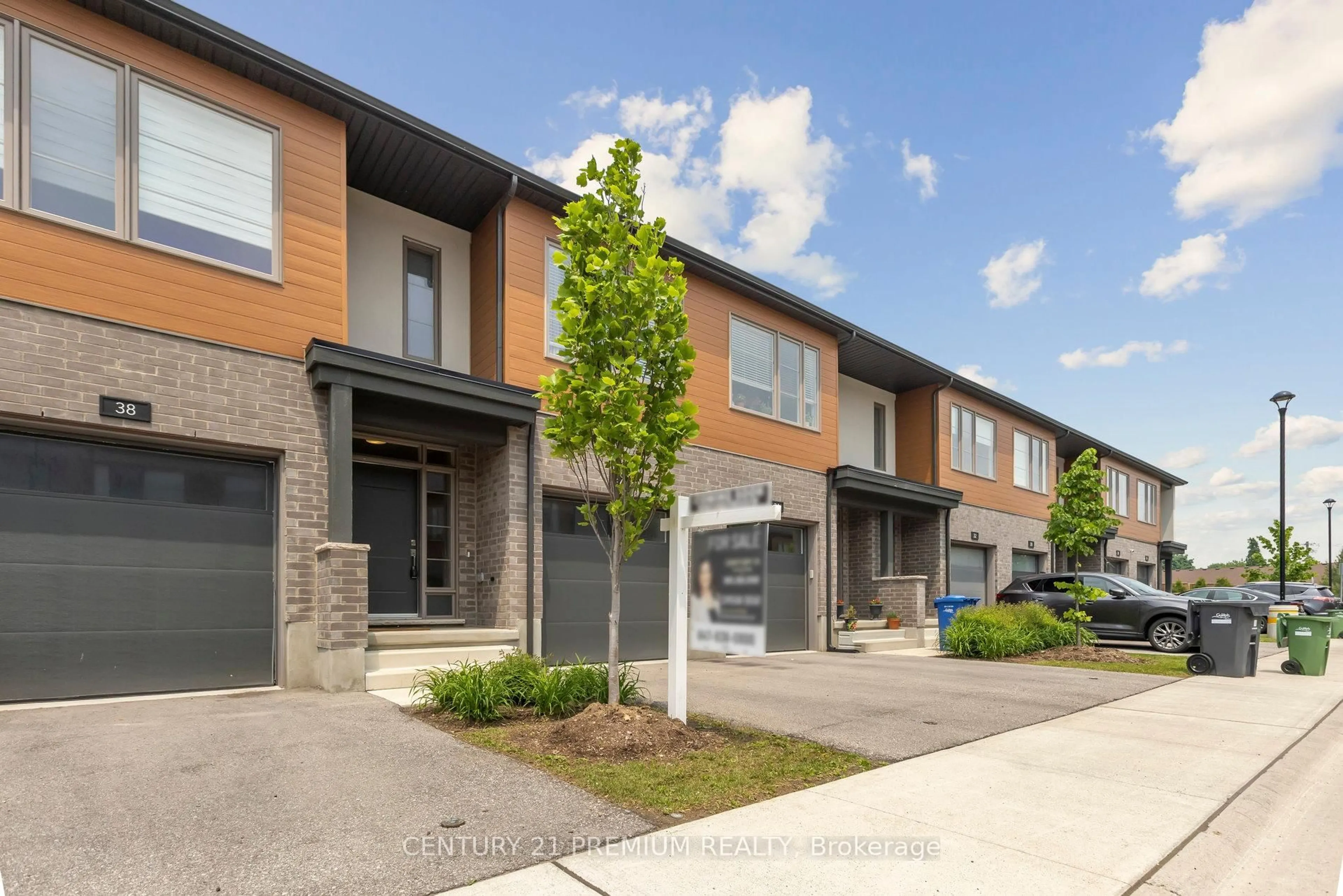 Home with brick exterior material, street for 36 Steel Cres #29, Guelph Ontario N1E 0S7