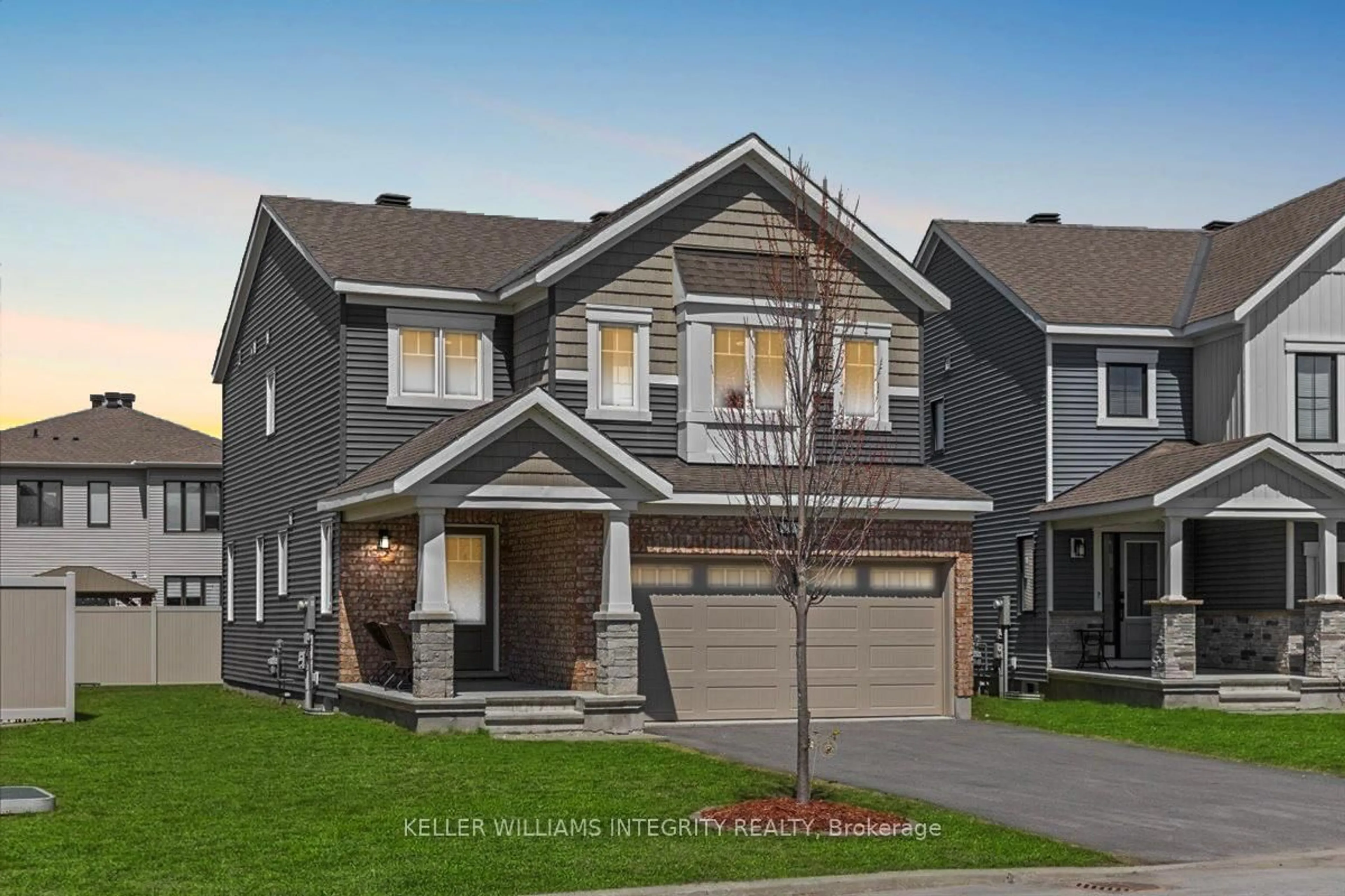 Home with brick exterior material, street for 278 Haliburton Hts, Ottawa Ontario K2V 0R5