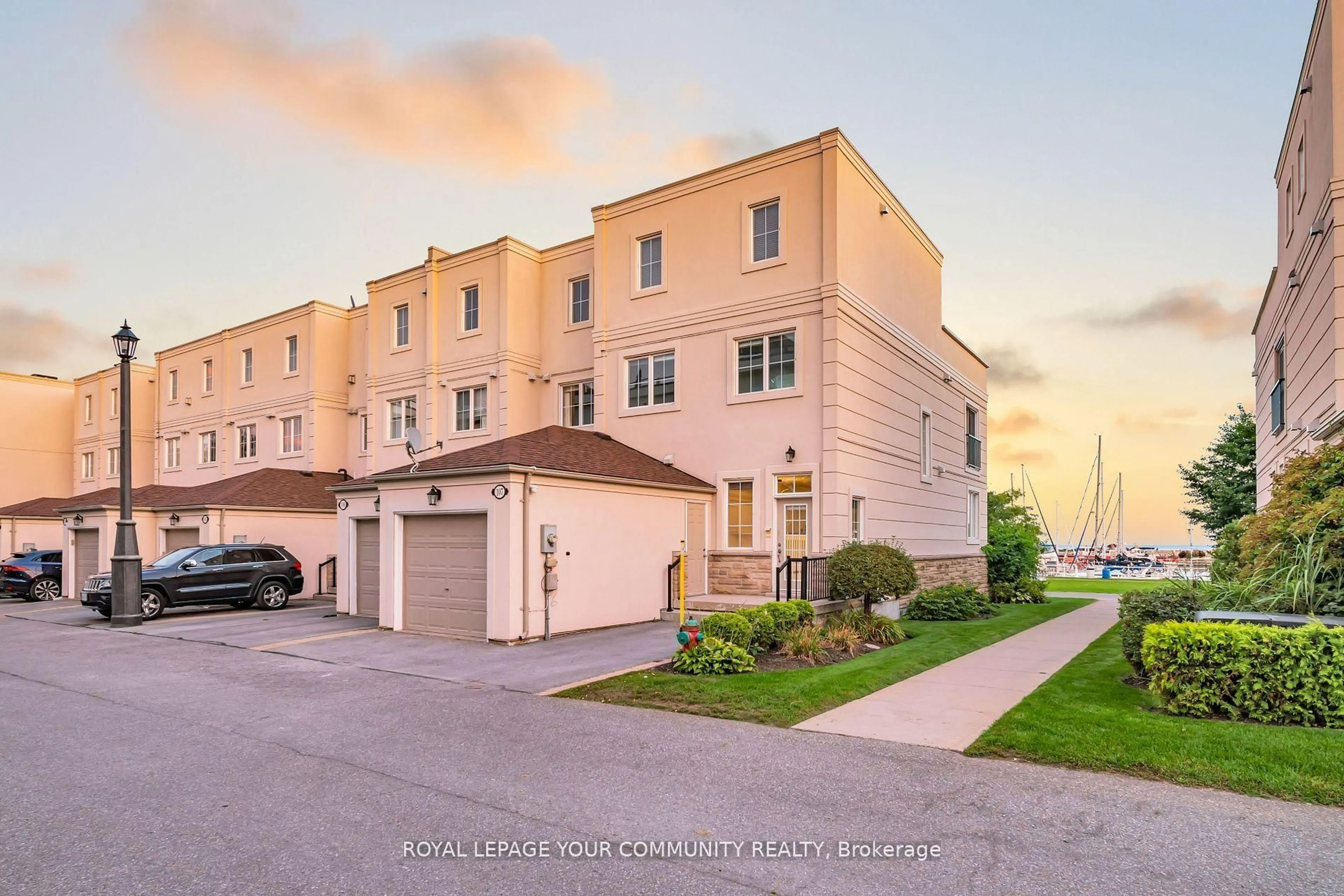 A pic from outside/outdoor area/front of a property/back of a property/a pic from drone, street for 165 Division St ##107, Cobourg Ontario K9A 0B3