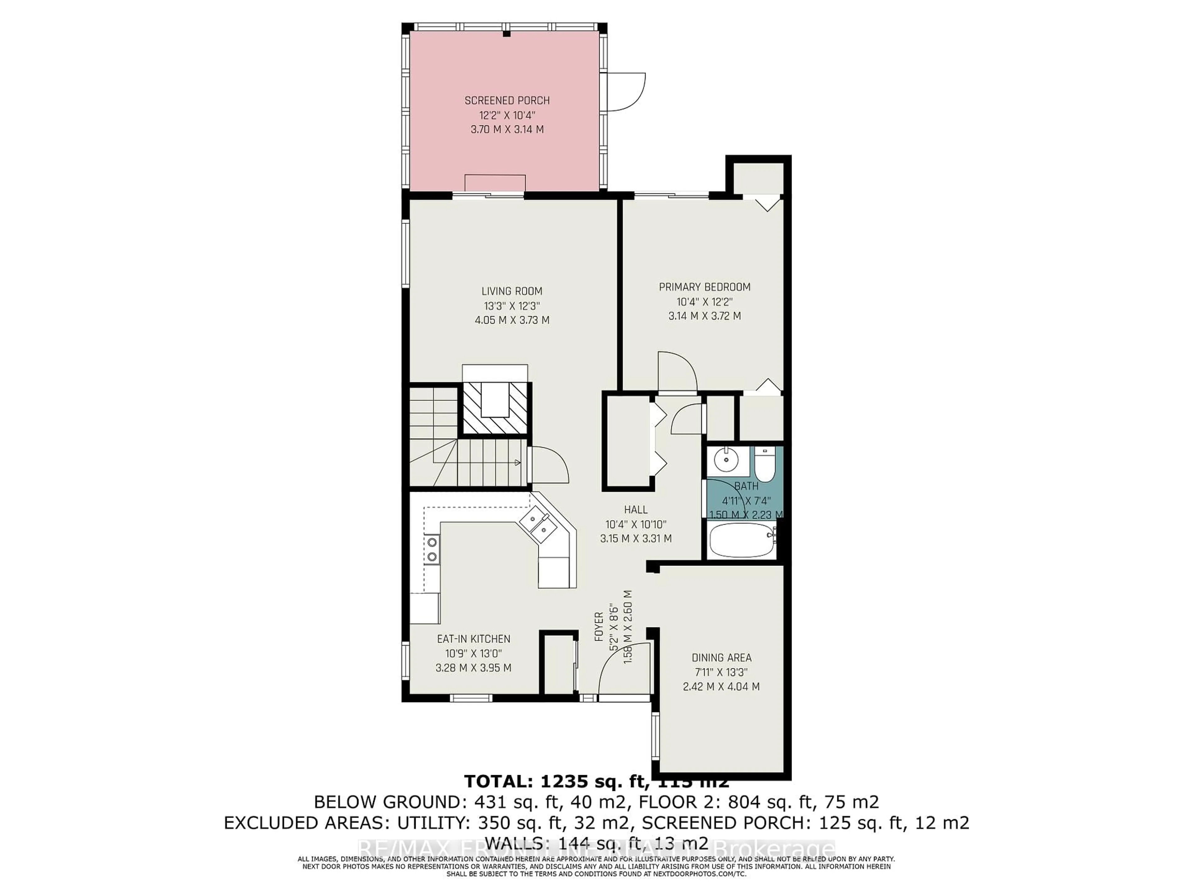 Floor plan for 10 Bathurst Rd, Perth Ontario K7H 3M5