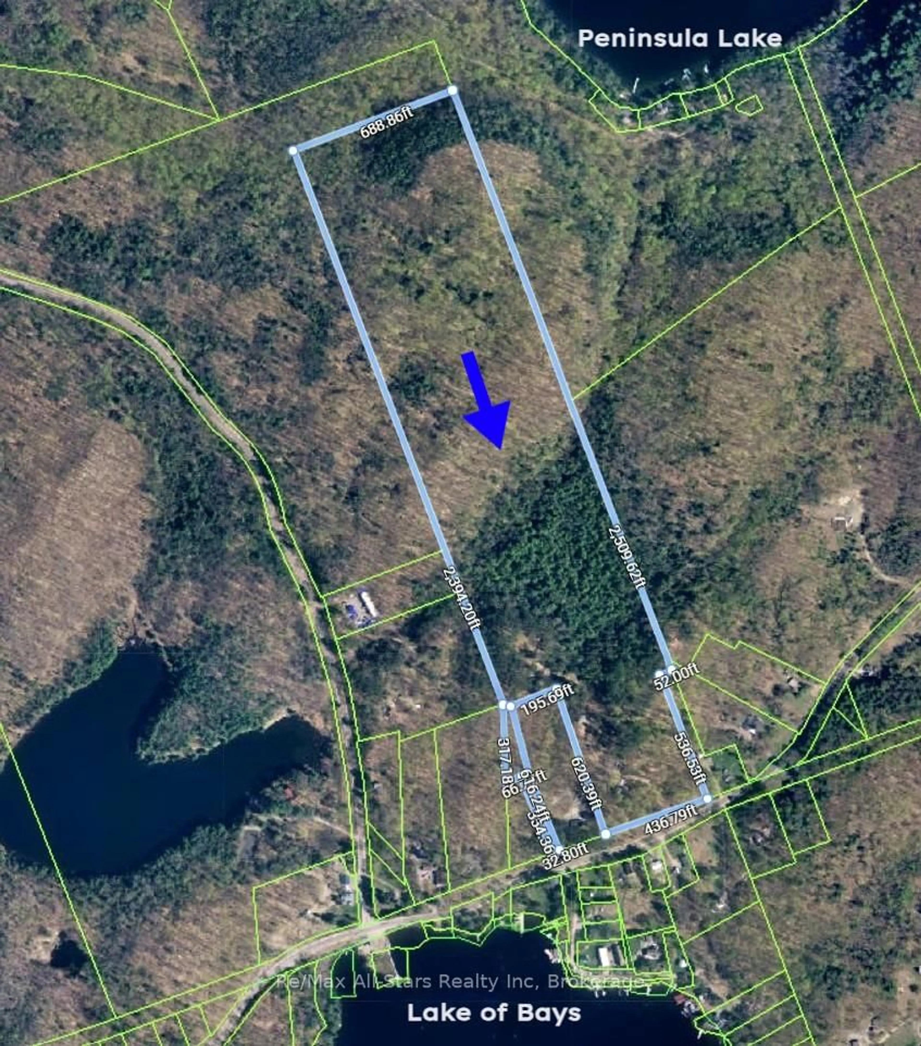 A pic from outside/outdoor area/front of a property/back of a property/a pic from drone, unknown for 1386 South Portage Rd, Lake of Bays Ontario P1H 2J6