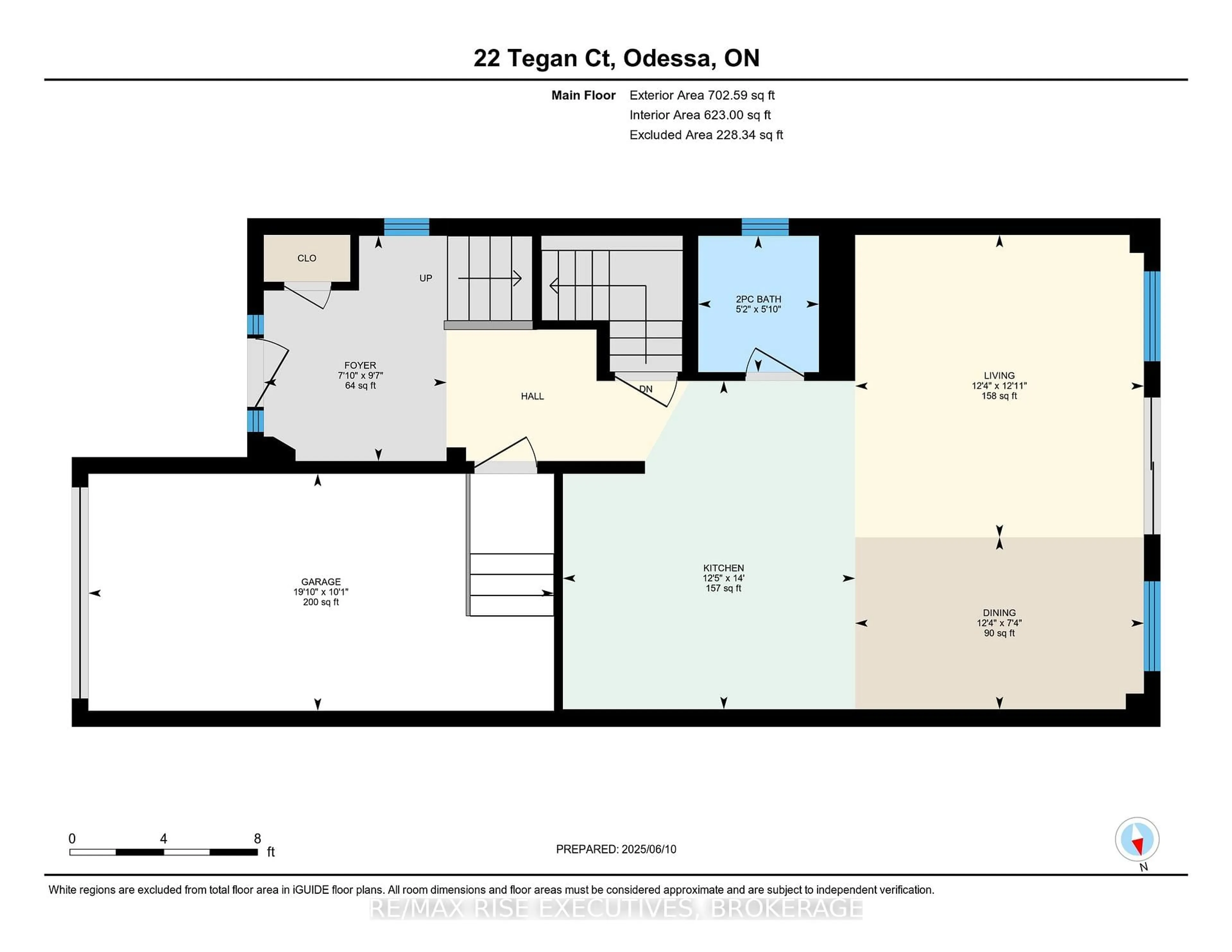 Floor plan for 22 Tegan Crt, Bissett Creek Ontario K0H 2H0