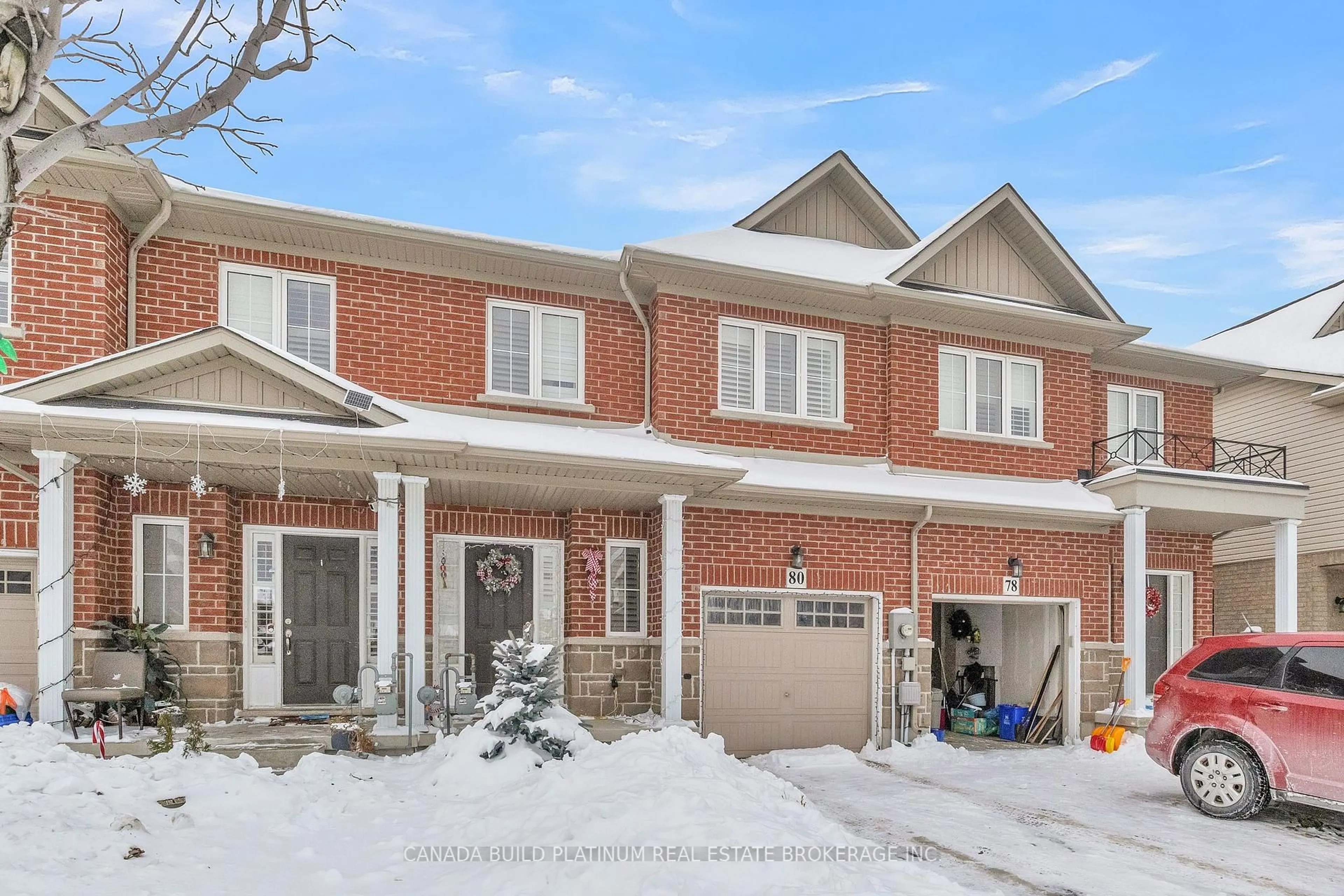Home with brick exterior material, street for 80 Palacebeach Tr, Hamilton Ontario L8E 5C3