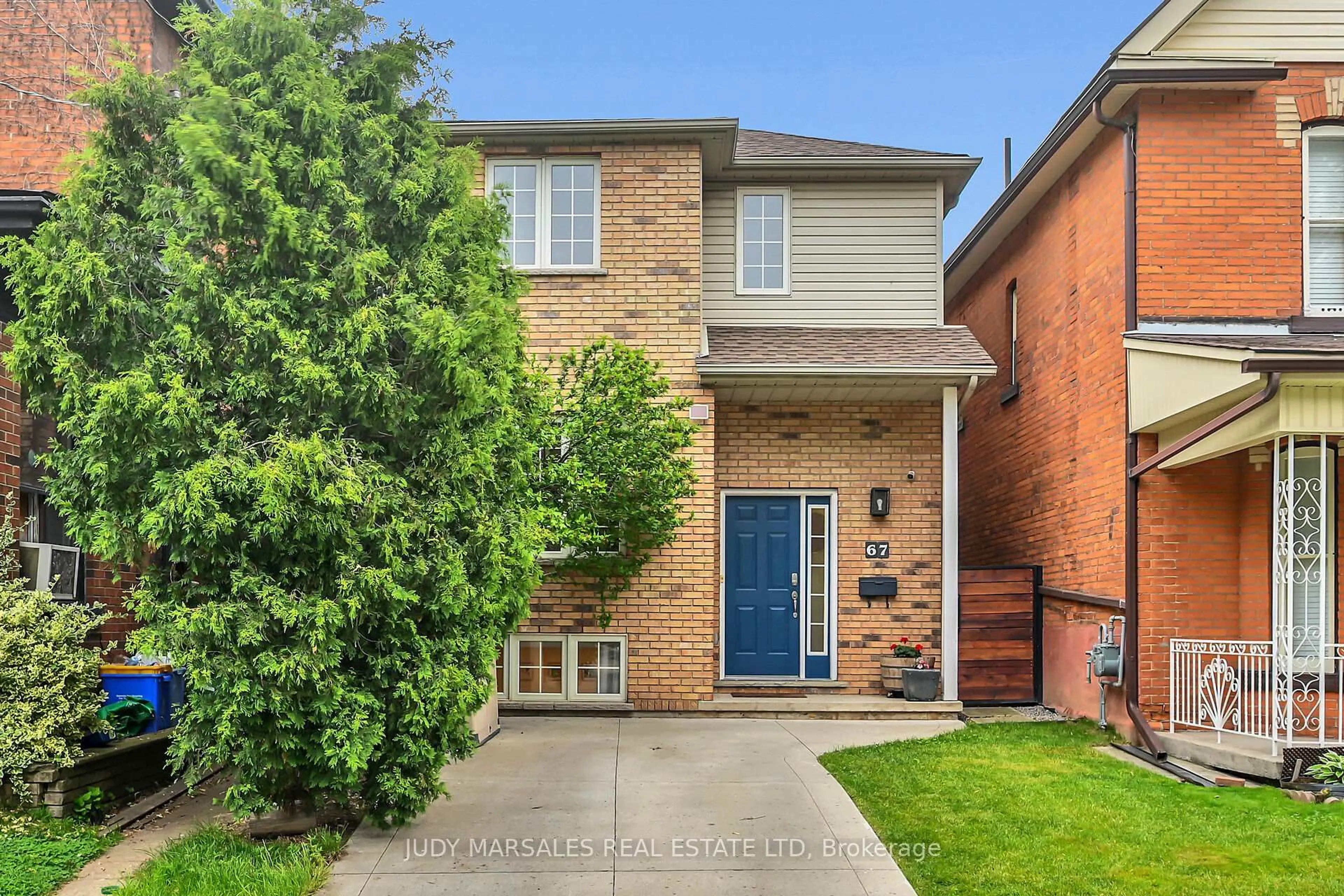 Home with brick exterior material, street for 67 Erie Ave, Hamilton Ontario L8N 2W5