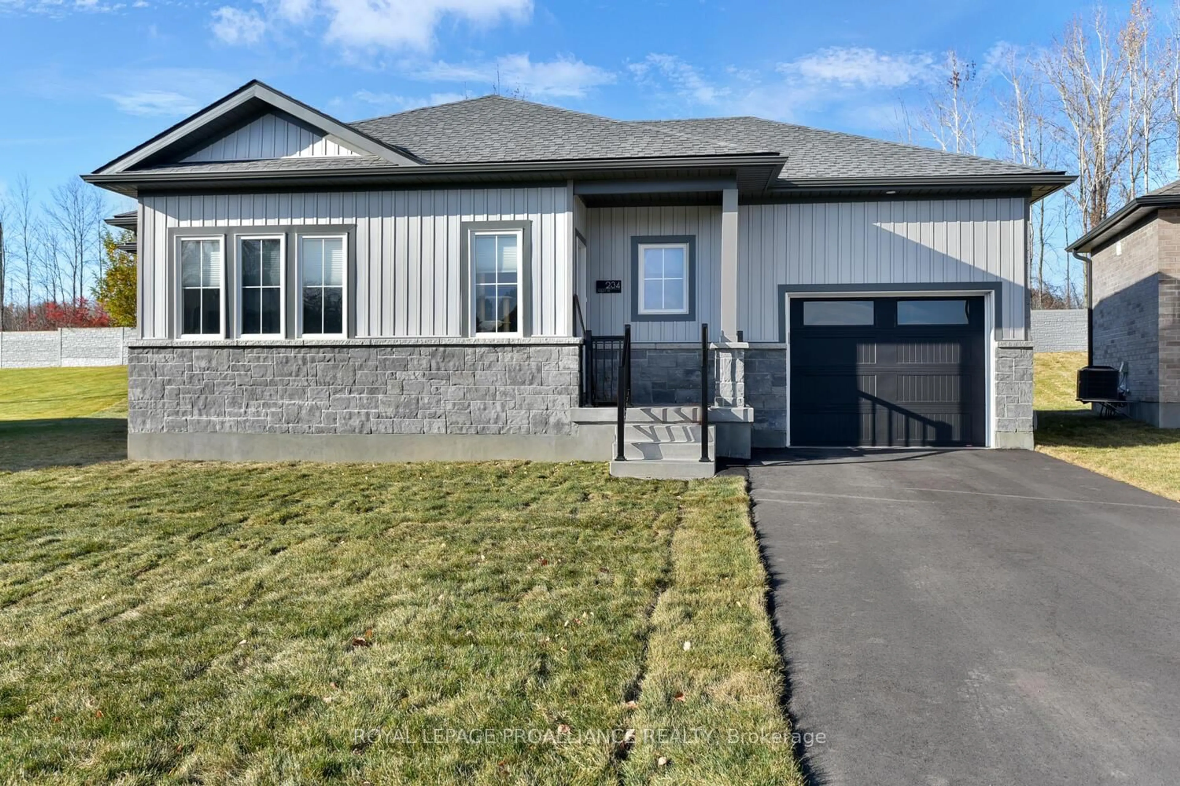 Home with vinyl exterior material, street for 234 Adley Dr, Brockville Ontario K6V 7J2