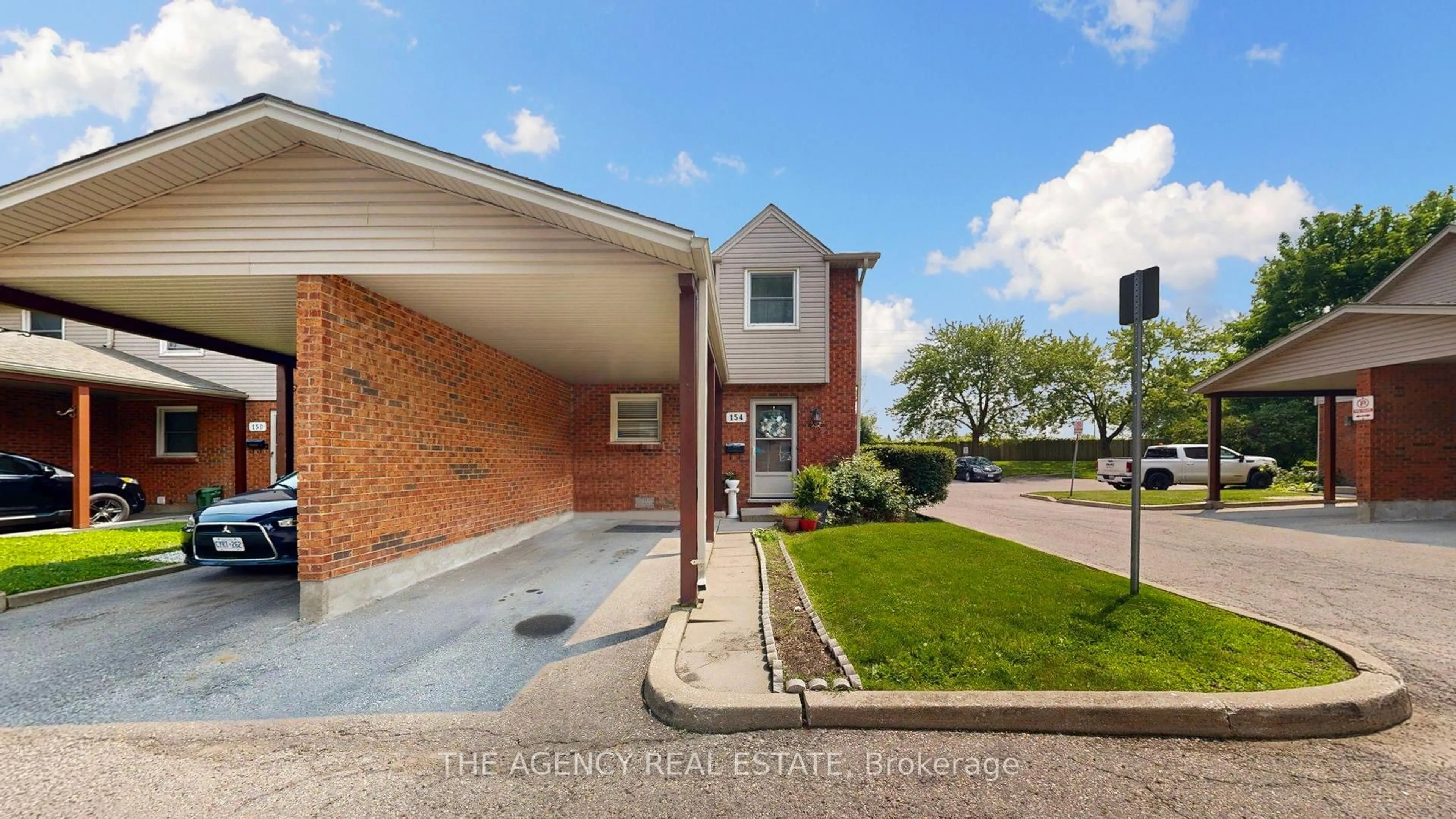 Home with brick exterior material, street for 1330 Jalna Blvd #154, London South Ontario N6E 2H7