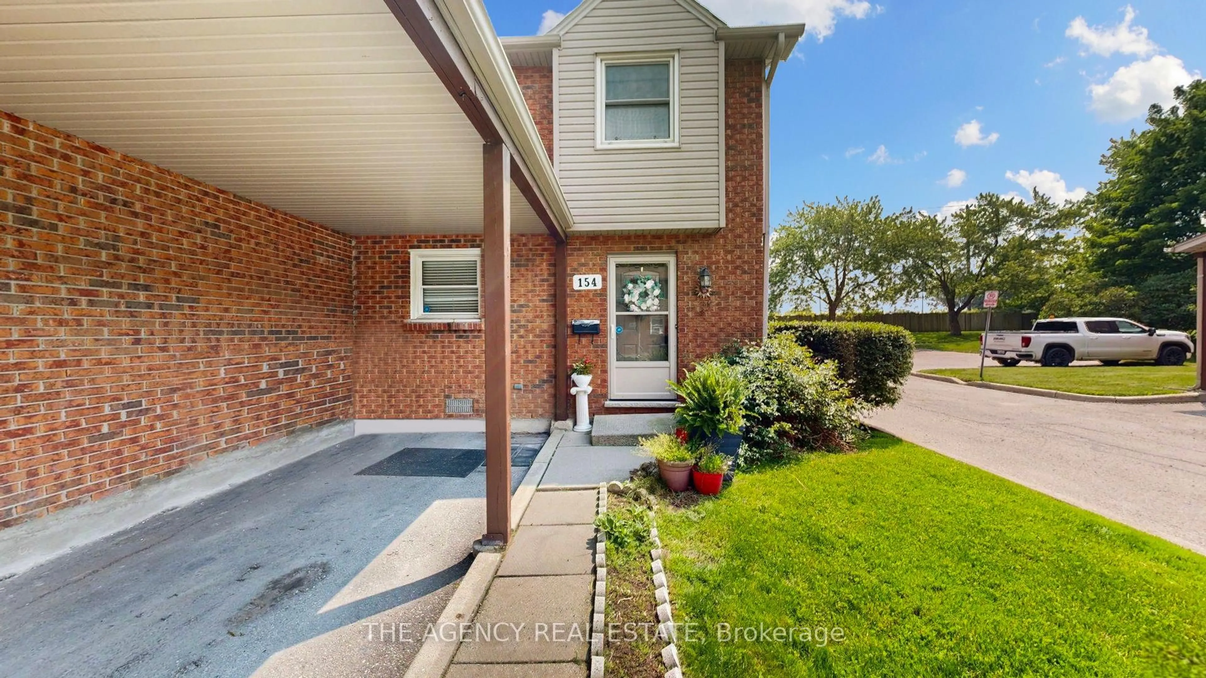 Home with brick exterior material, street for 1330 Jalna Blvd #154, London South Ontario N6E 2H7